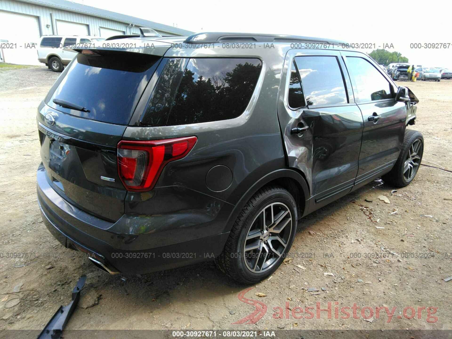 1FM5K8GT9GGC84627 2016 FORD EXPLORER