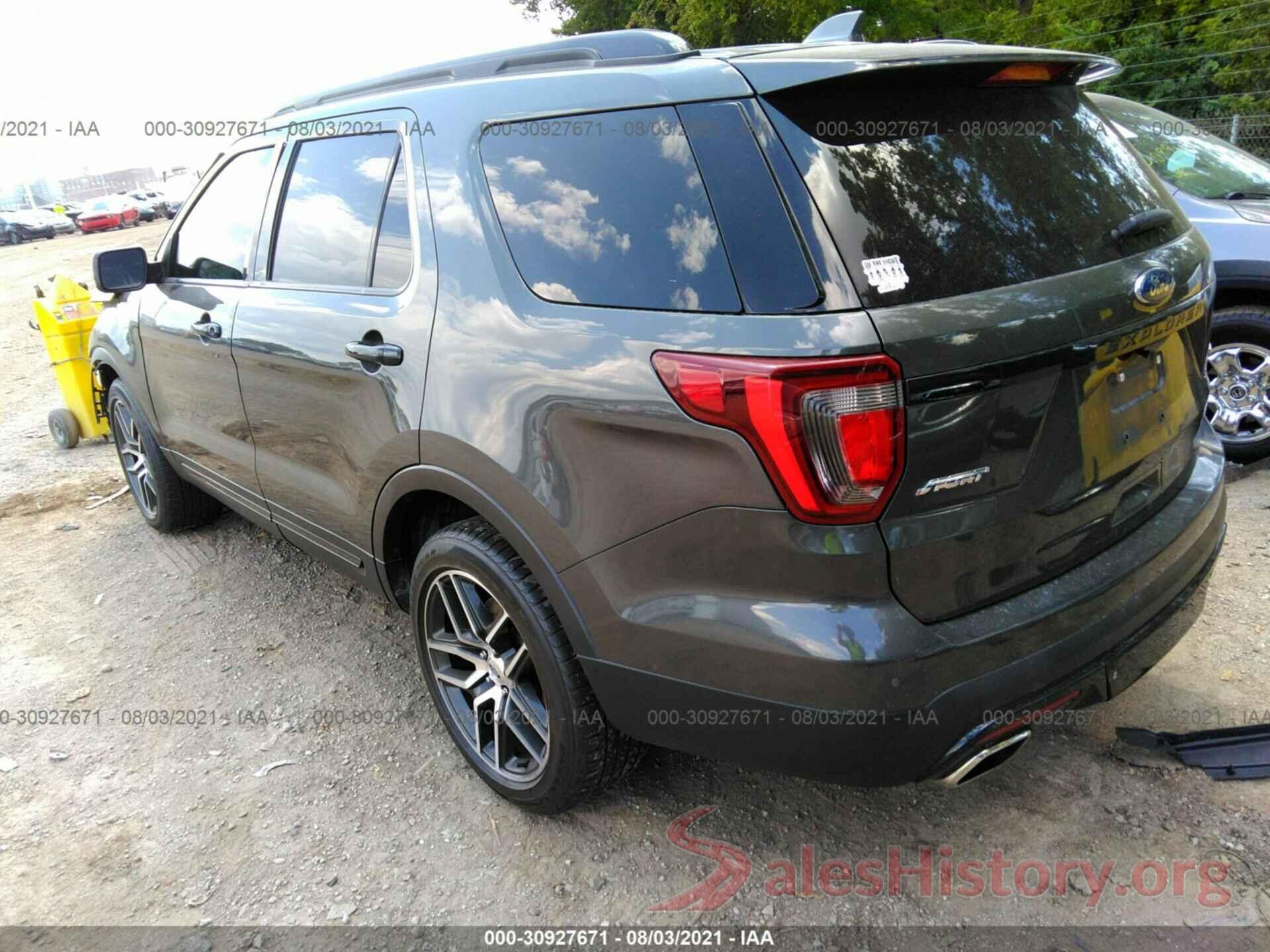 1FM5K8GT9GGC84627 2016 FORD EXPLORER