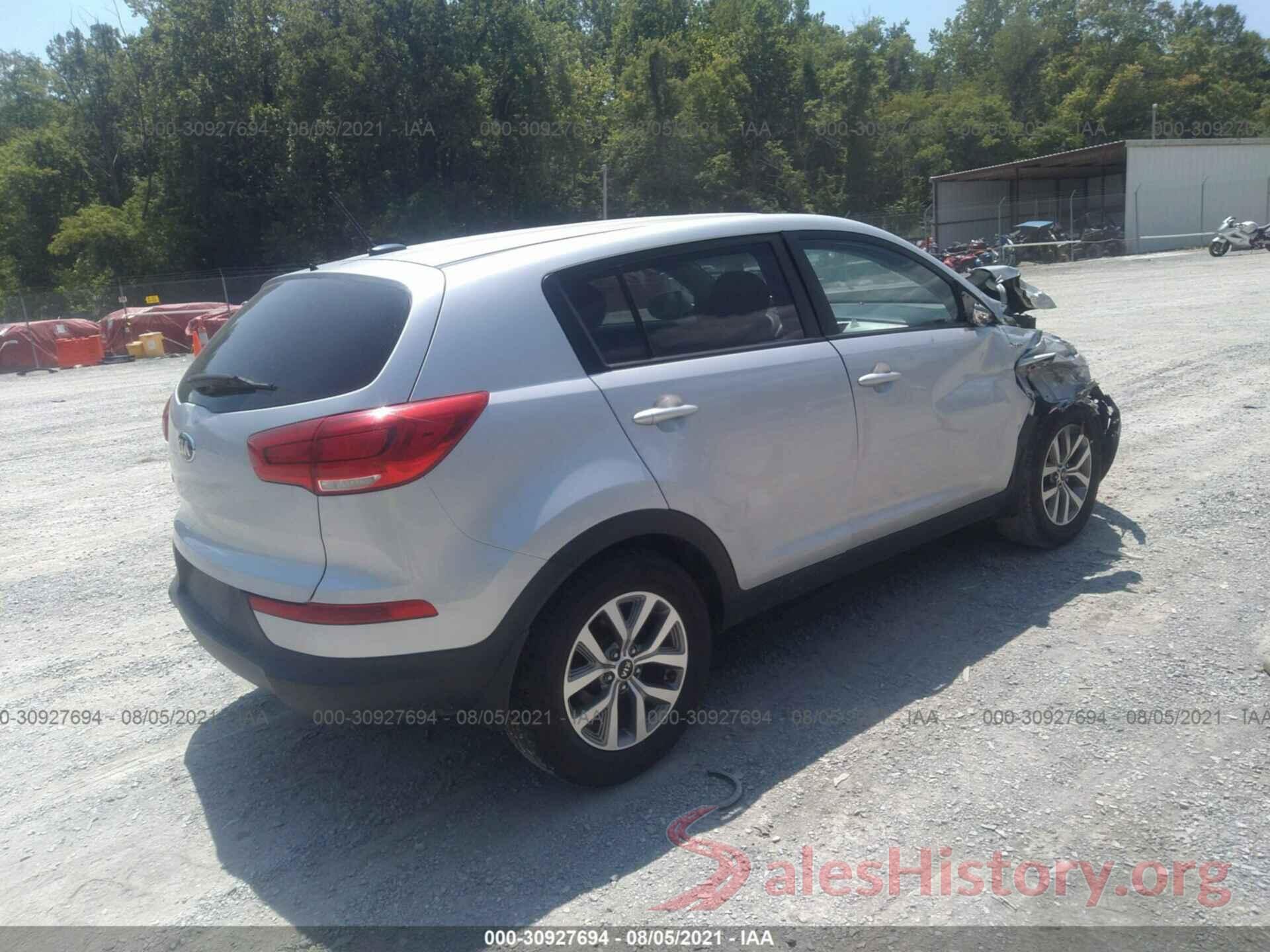 KNDPBCACXG7835057 2016 KIA SPORTAGE