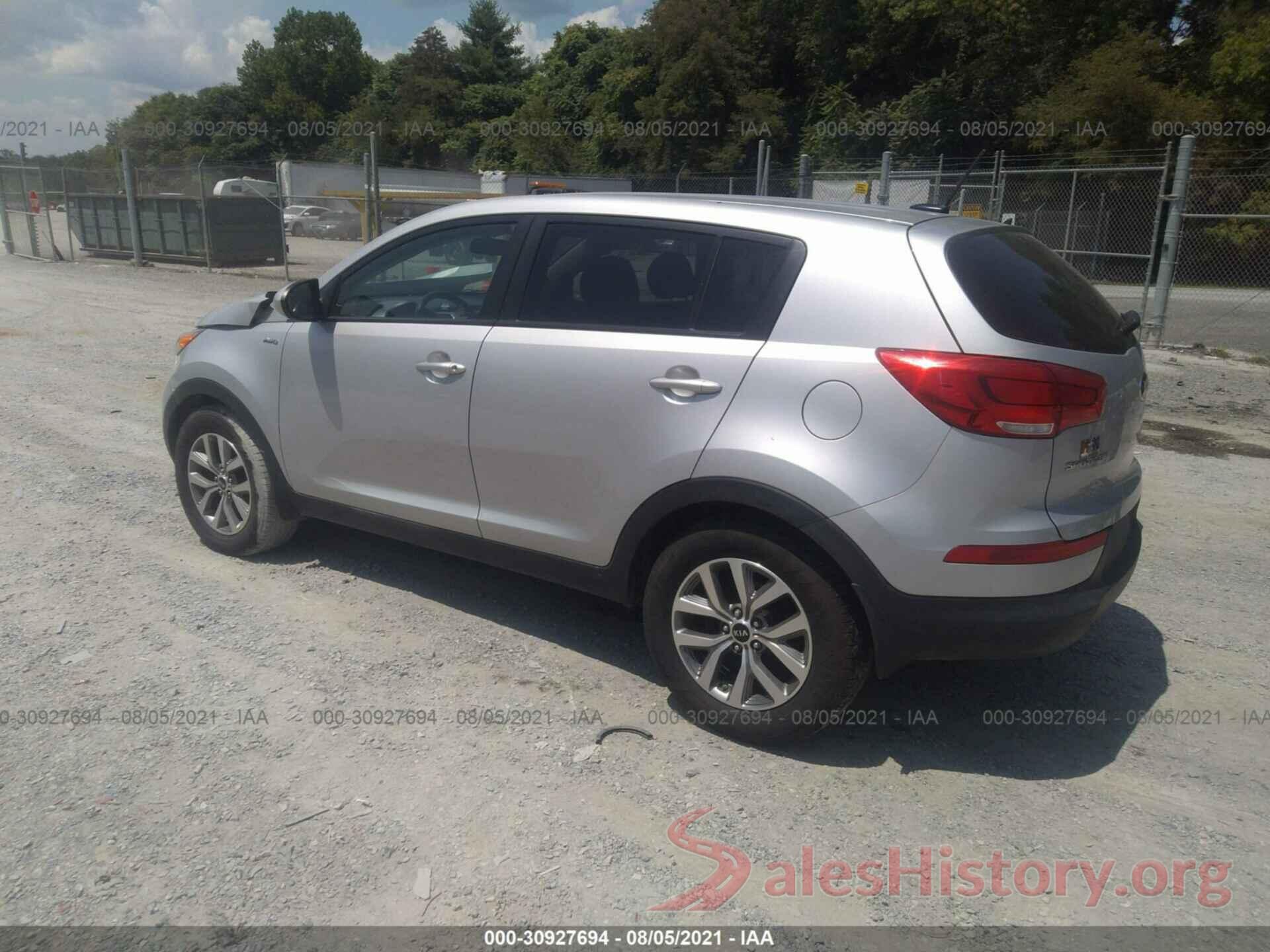 KNDPBCACXG7835057 2016 KIA SPORTAGE