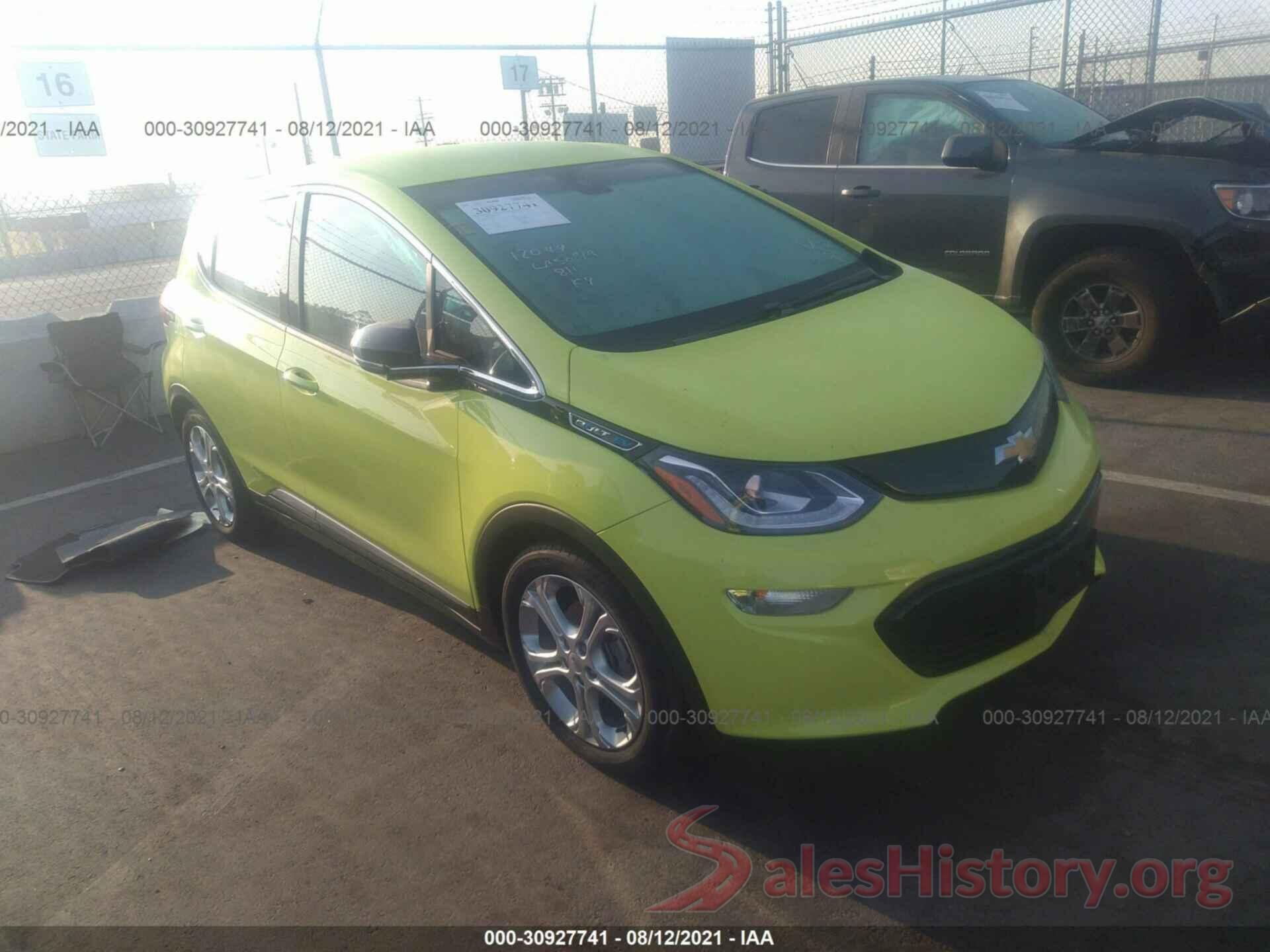 1G1FY6S05K4104281 2019 CHEVROLET BOLT EV