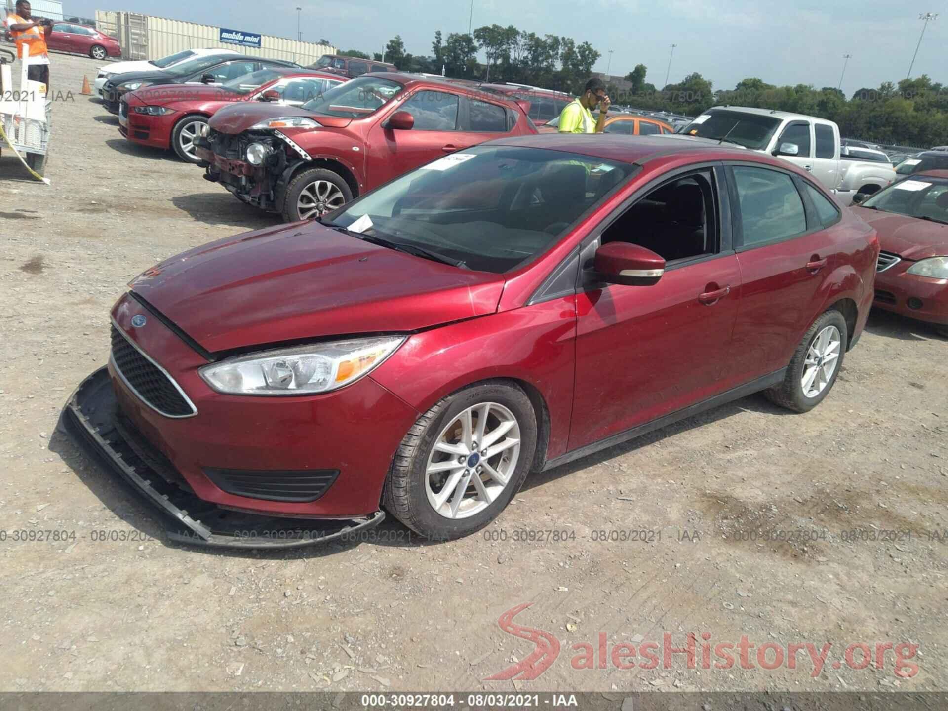 1FADP3F21GL228627 2016 FORD FOCUS