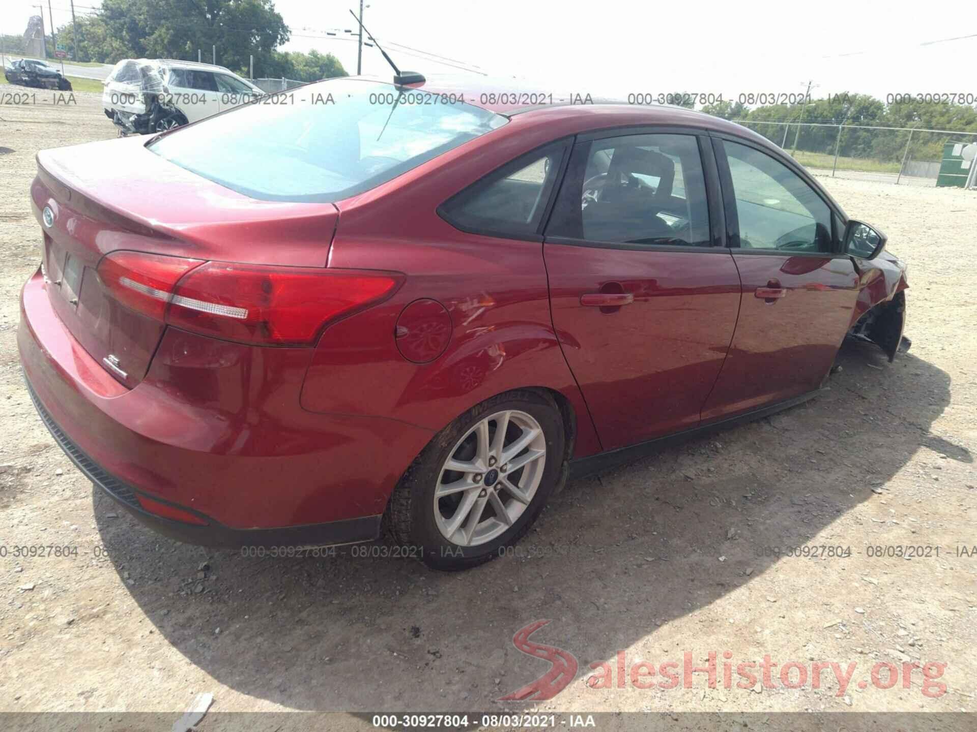 1FADP3F21GL228627 2016 FORD FOCUS