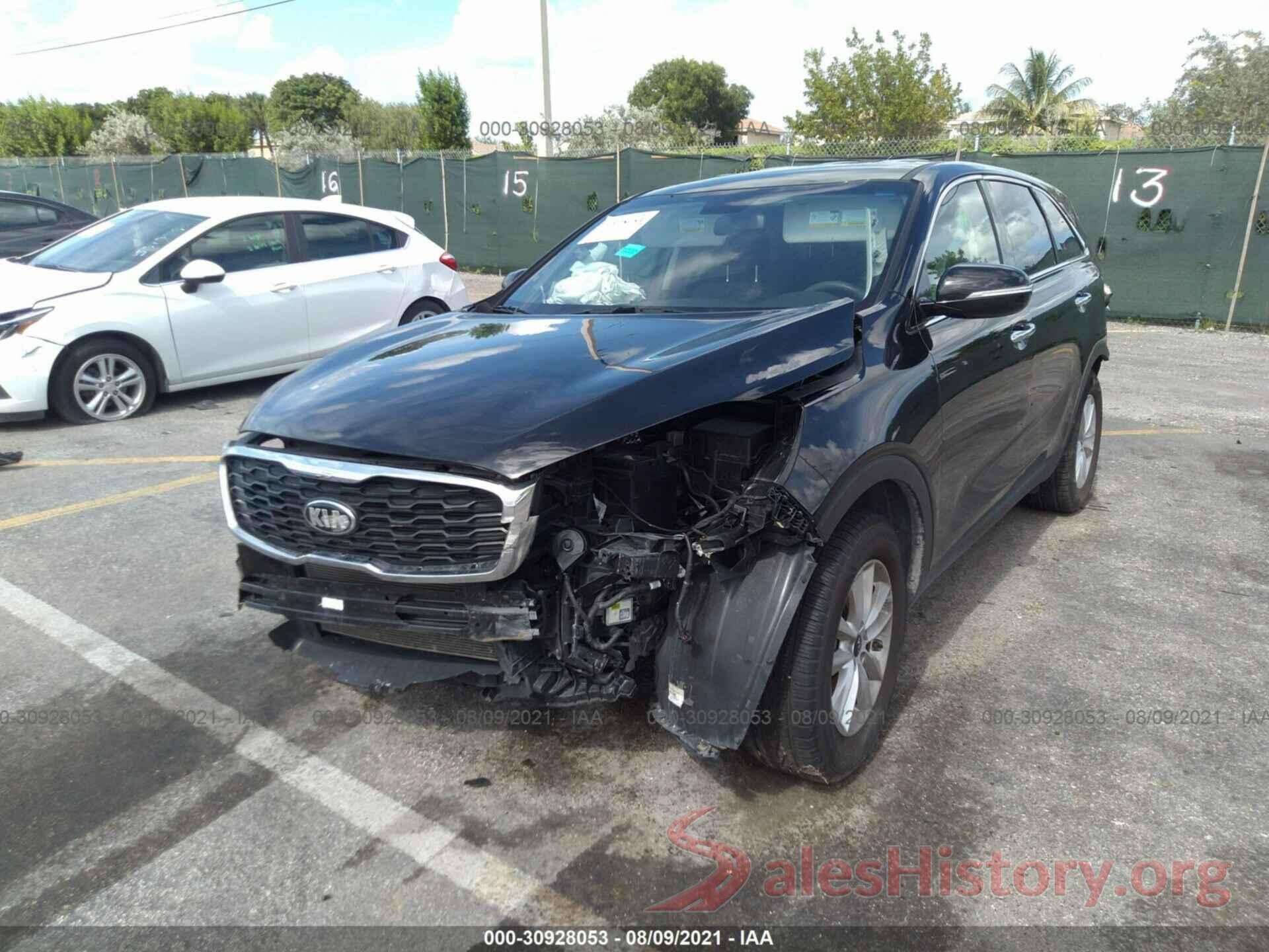 5XYPG4A38KG562106 2019 KIA SORENTO