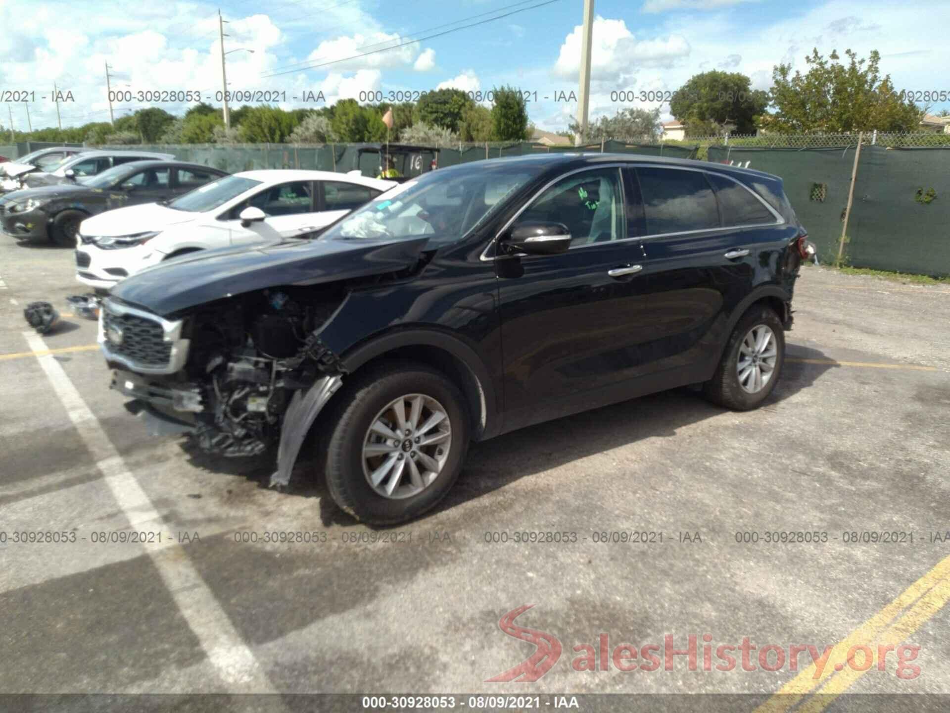 5XYPG4A38KG562106 2019 KIA SORENTO