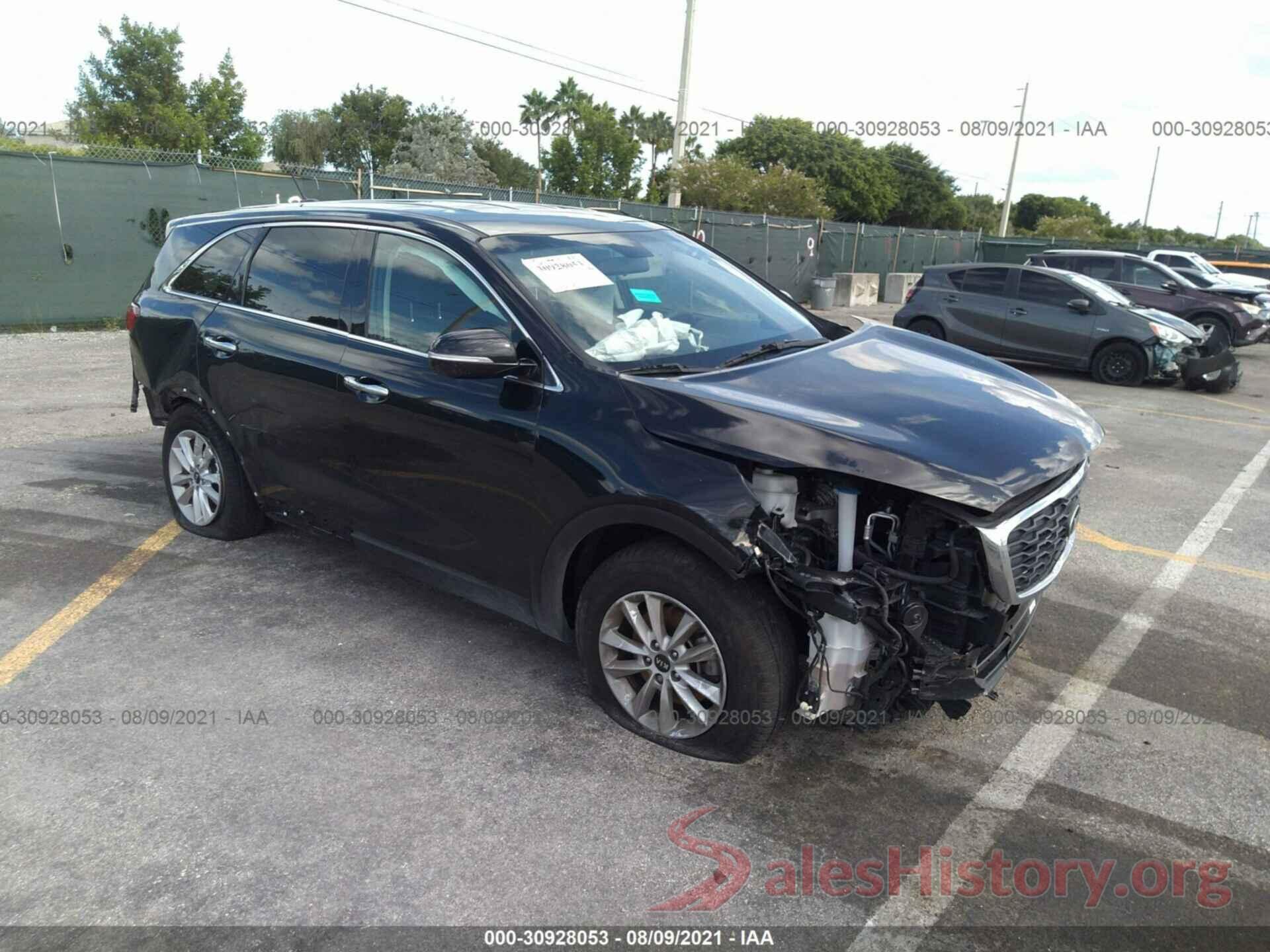 5XYPG4A38KG562106 2019 KIA SORENTO