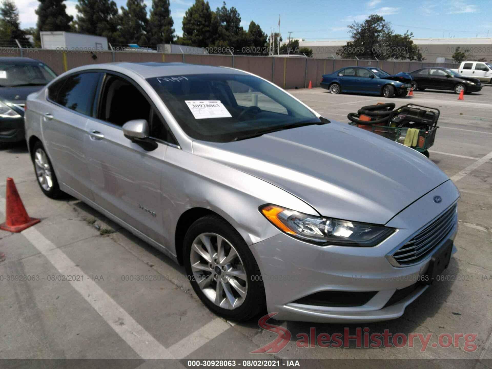 3FA6P0LU0HR258413 2017 FORD FUSION