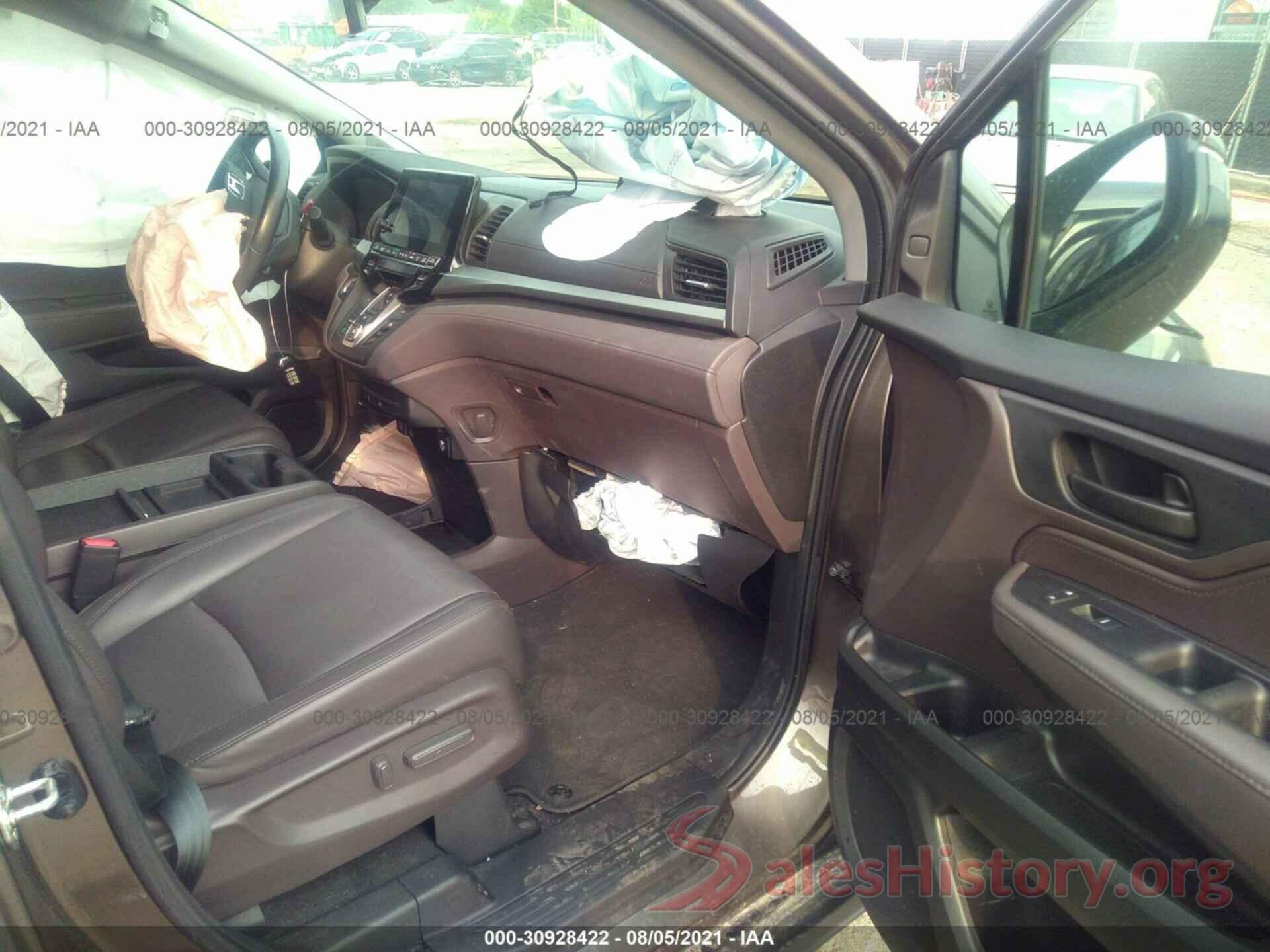 5FNRL6H70JB089316 2018 HONDA ODYSSEY