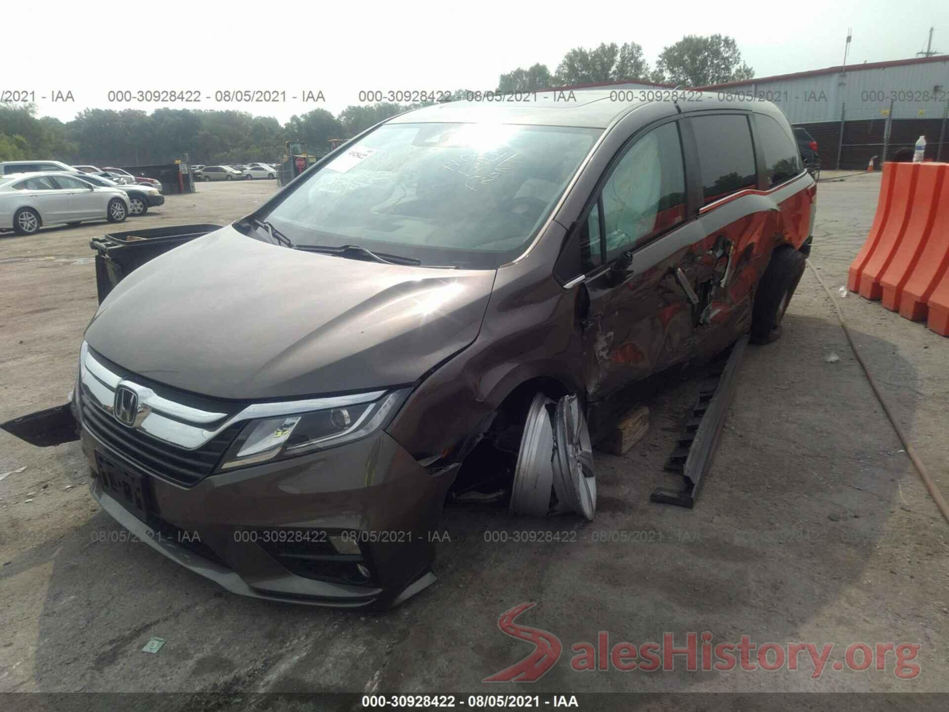 5FNRL6H70JB089316 2018 HONDA ODYSSEY