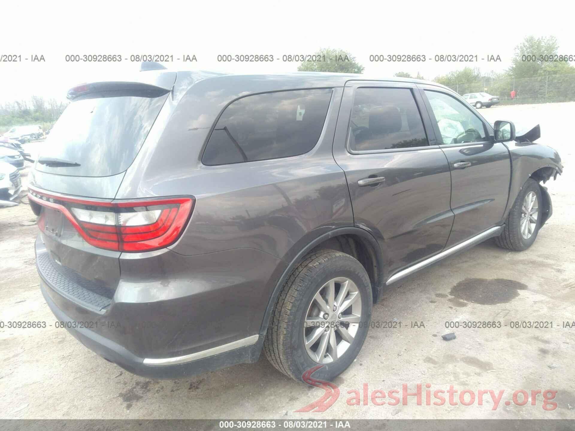 1C4RDJAG9HC748804 2017 DODGE DURANGO