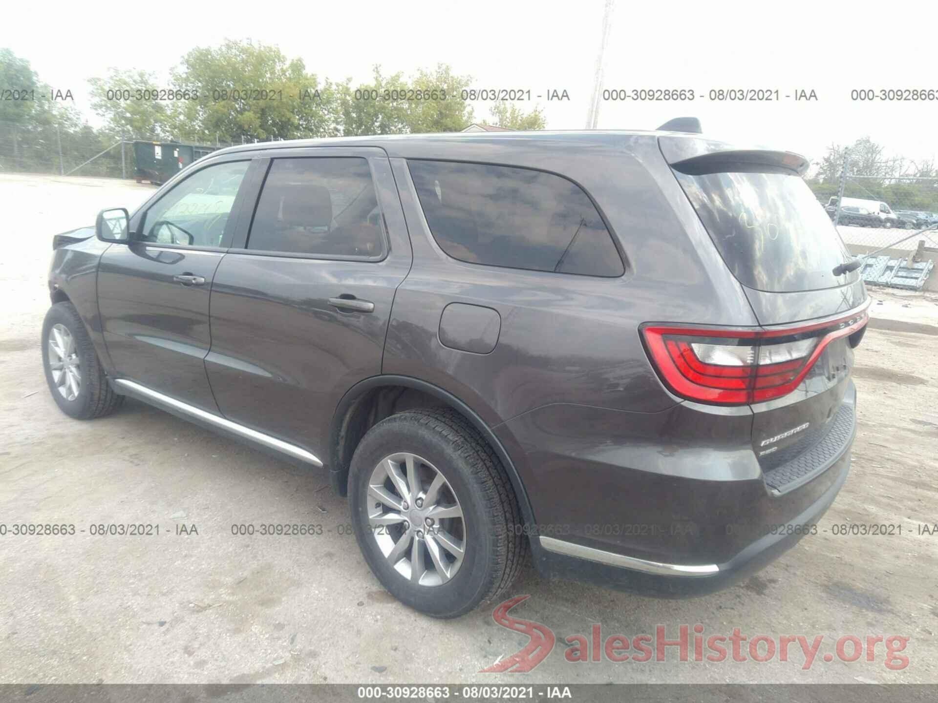 1C4RDJAG9HC748804 2017 DODGE DURANGO