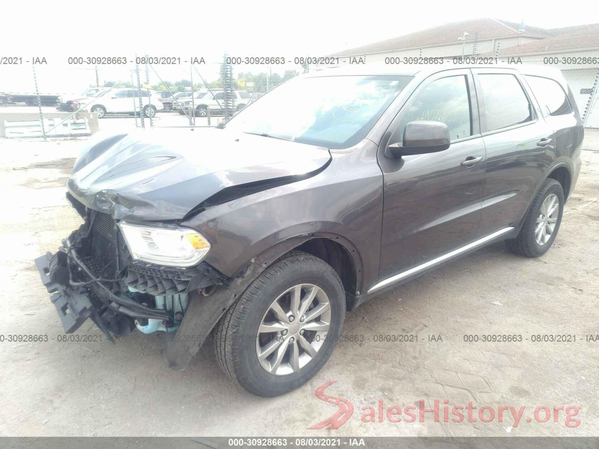 1C4RDJAG9HC748804 2017 DODGE DURANGO