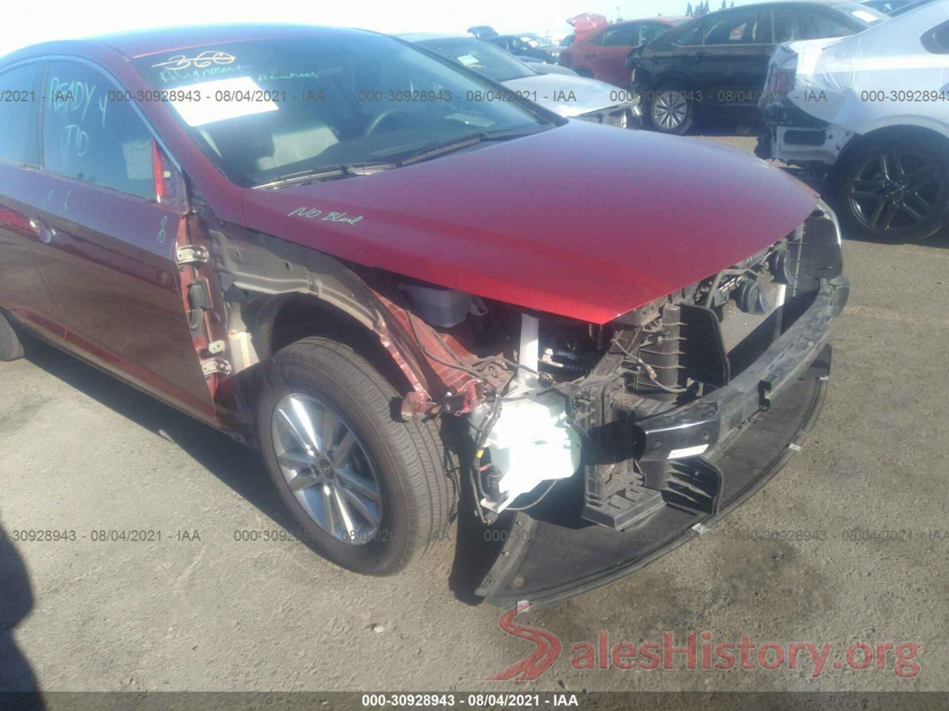 5NPE24AFXGH398308 2016 HYUNDAI SONATA