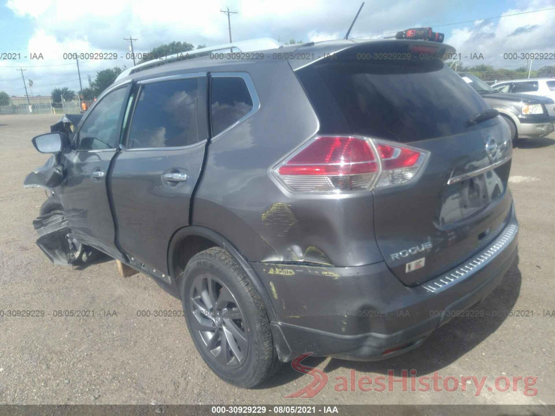 5N1AT2MT5GC912512 2016 NISSAN ROGUE