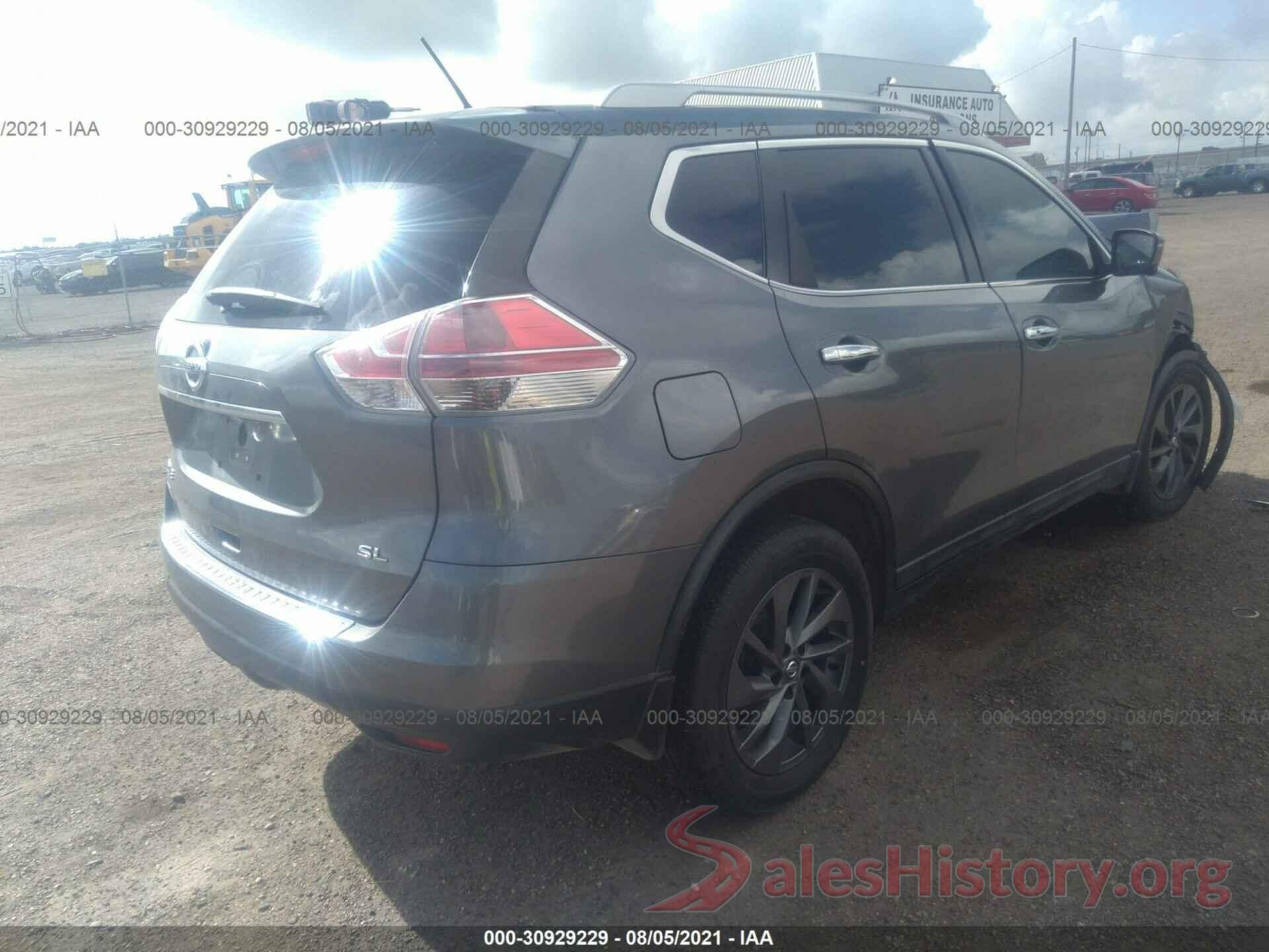 5N1AT2MT5GC912512 2016 NISSAN ROGUE