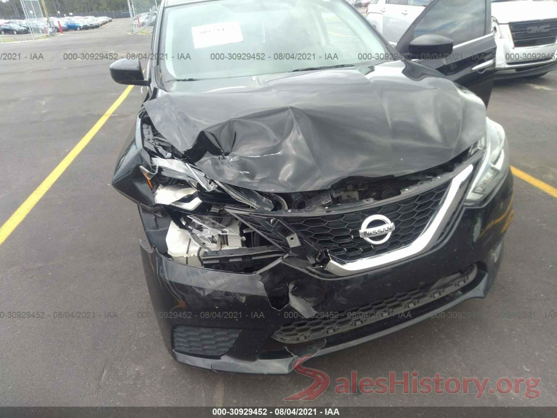 3N1AB7APXKY207607 2019 NISSAN SENTRA