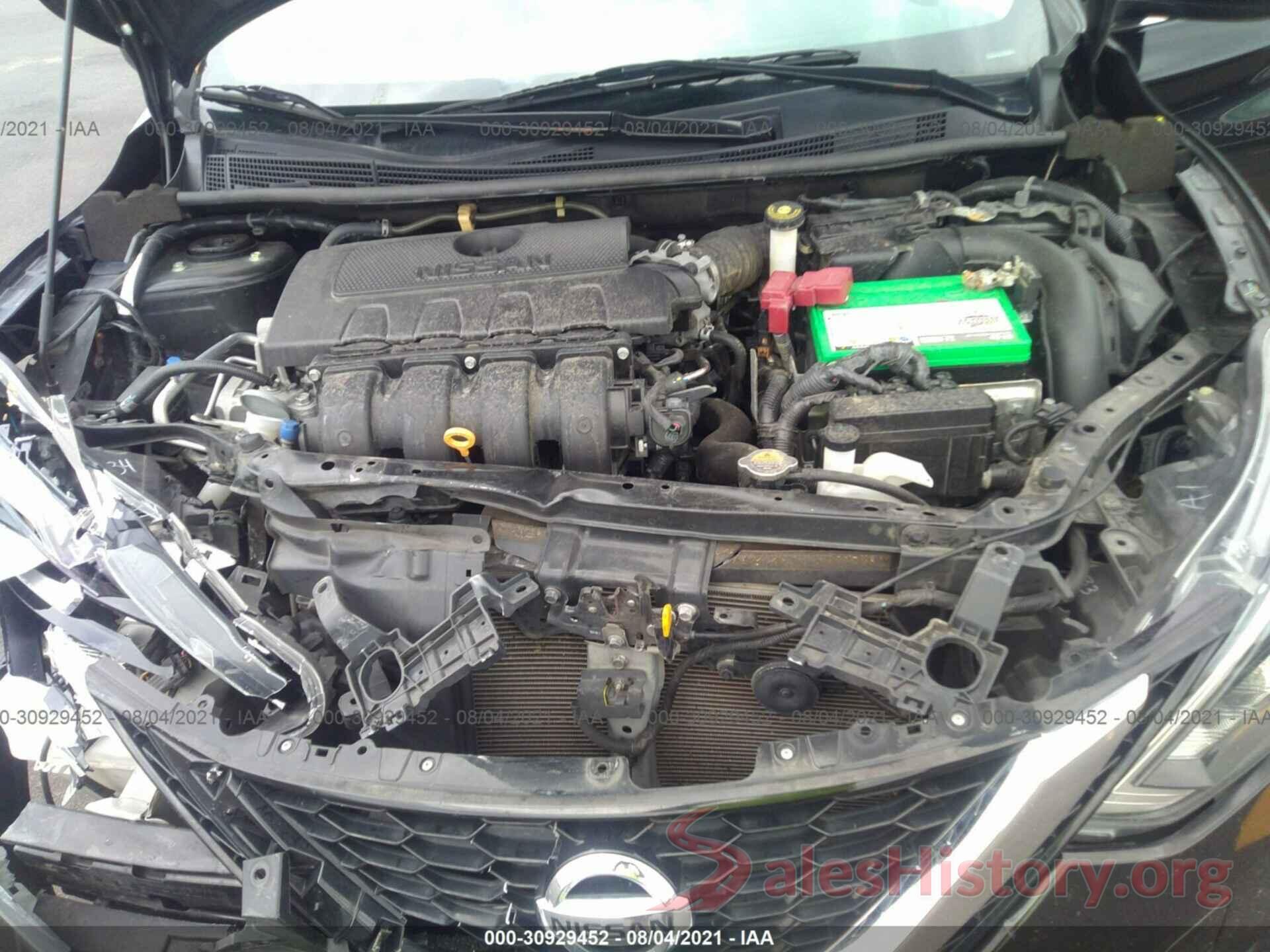 3N1AB7APXKY207607 2019 NISSAN SENTRA