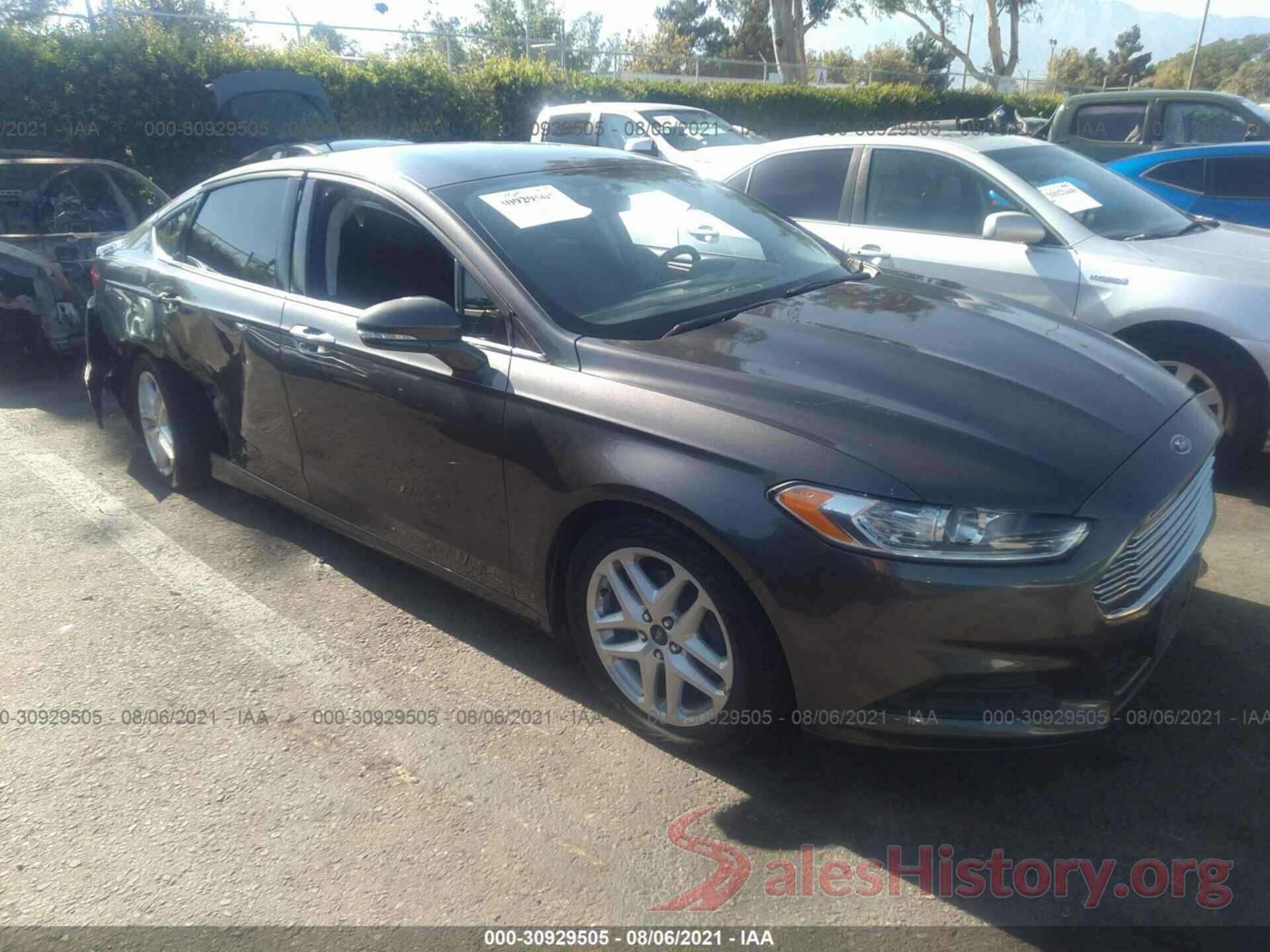 3FA6P0H7XGR233813 2016 FORD FUSION