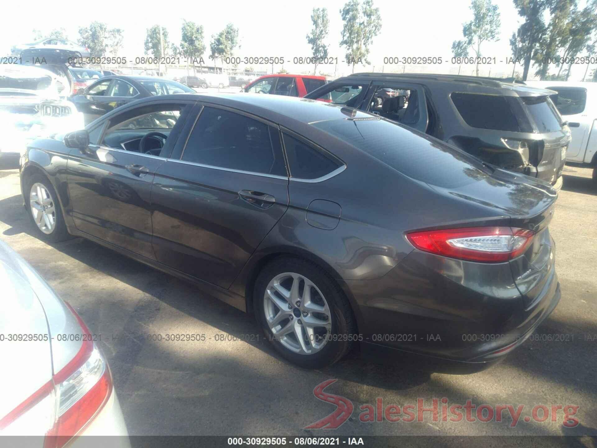 3FA6P0H7XGR233813 2016 FORD FUSION