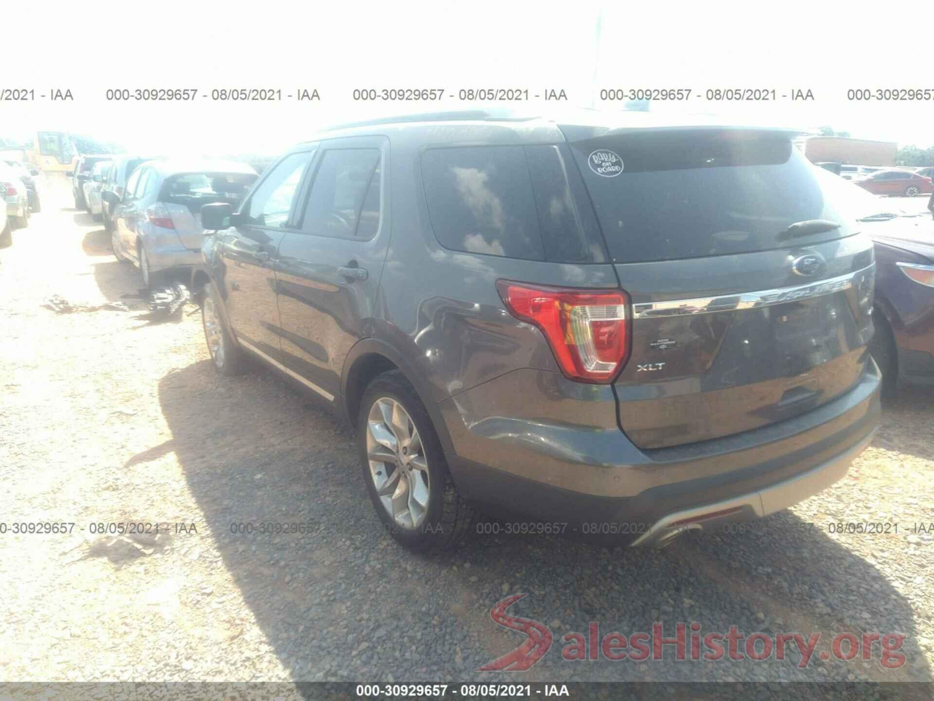 1FM5K8D89GGC00774 2016 FORD EXPLORER