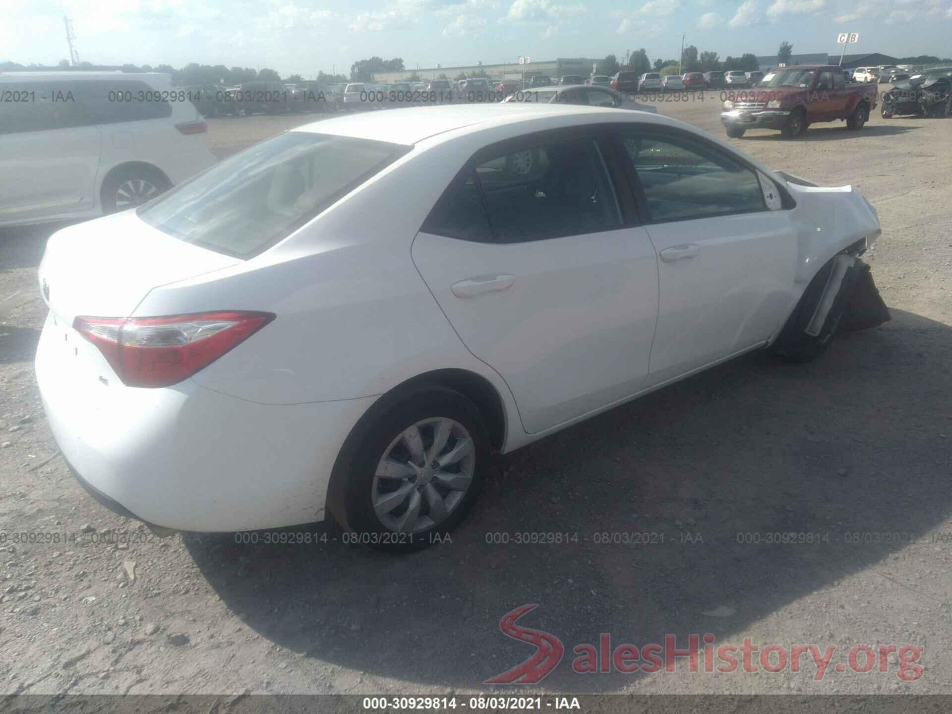 2T1BURHE8GC703539 2016 TOYOTA COROLLA