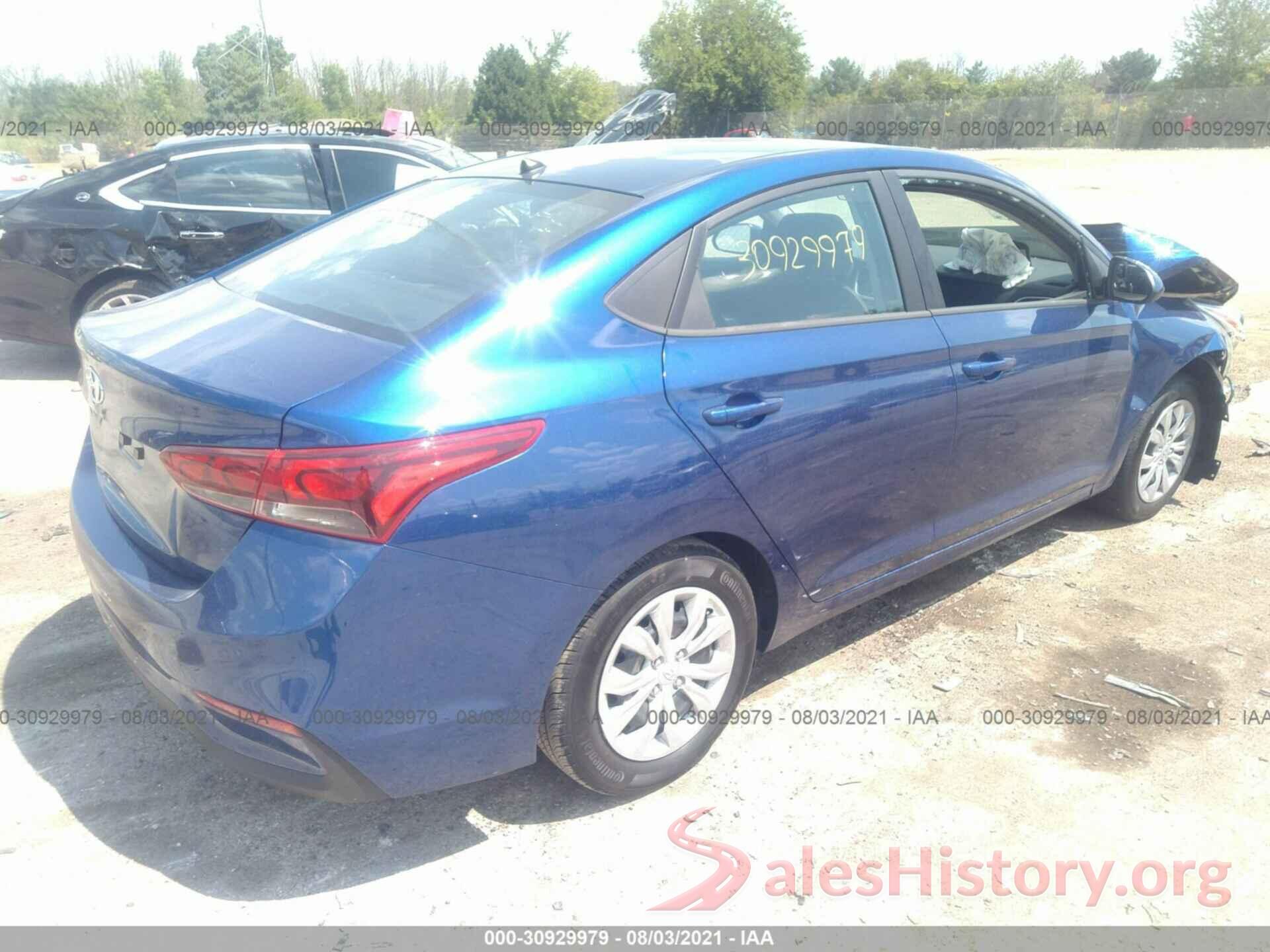 3KPC24A66ME151293 2021 HYUNDAI ACCENT