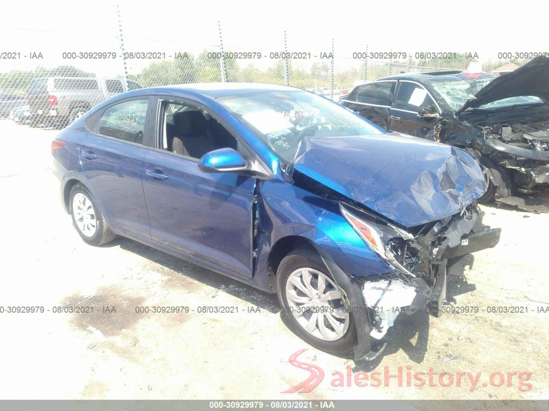 3KPC24A66ME151293 2021 HYUNDAI ACCENT