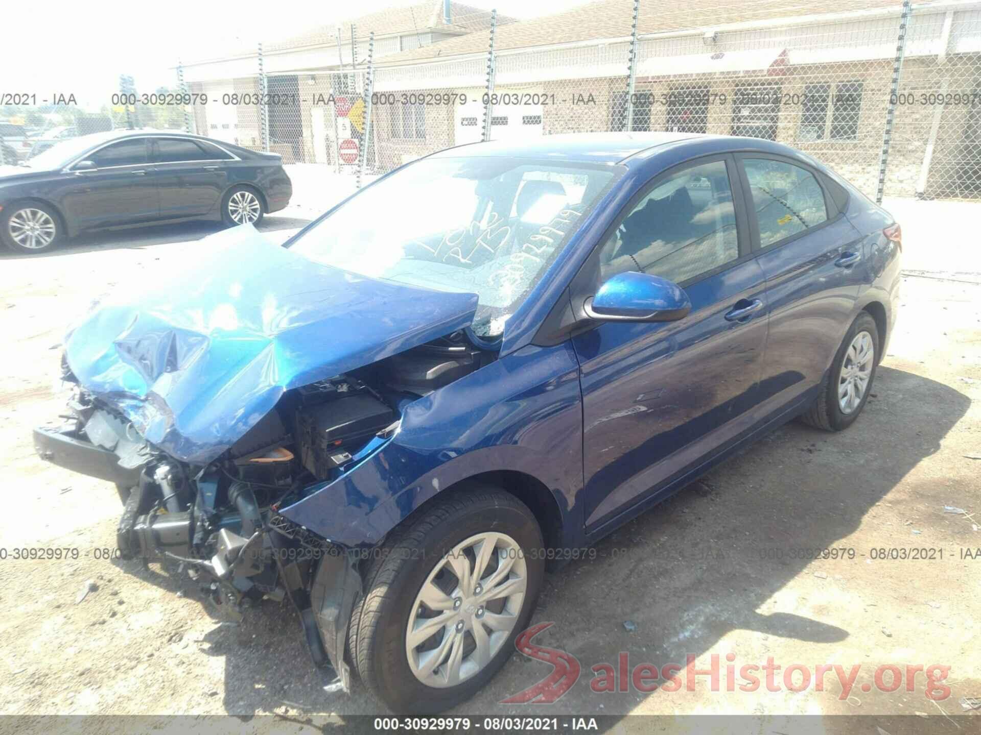 3KPC24A66ME151293 2021 HYUNDAI ACCENT