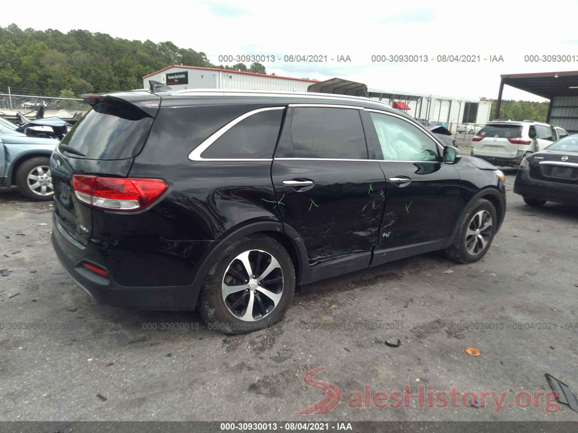 5XYPH4A50HG301026 2017 KIA SORENTO