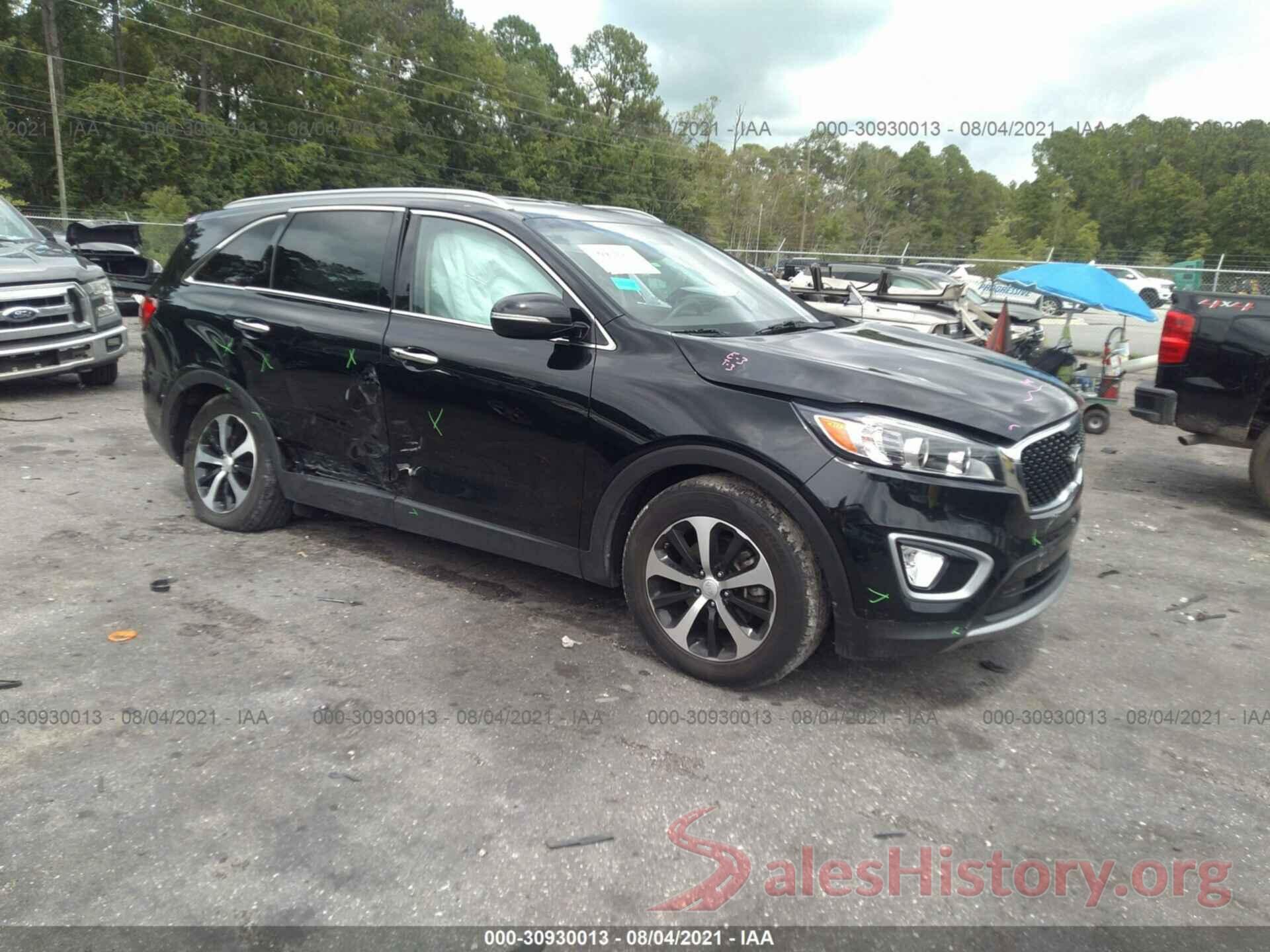 5XYPH4A50HG301026 2017 KIA SORENTO