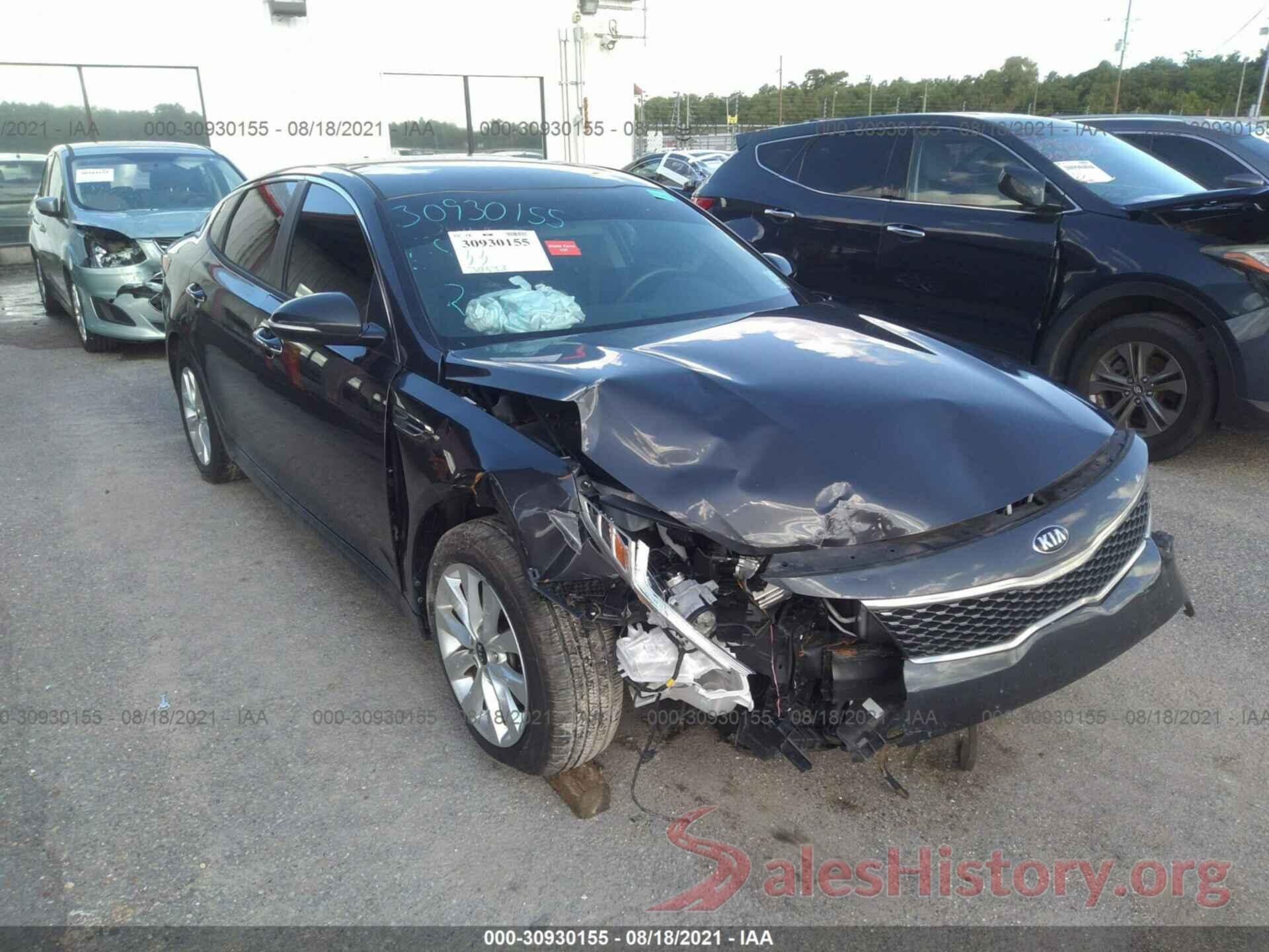 5XXGT4L33JG241229 2018 KIA OPTIMA