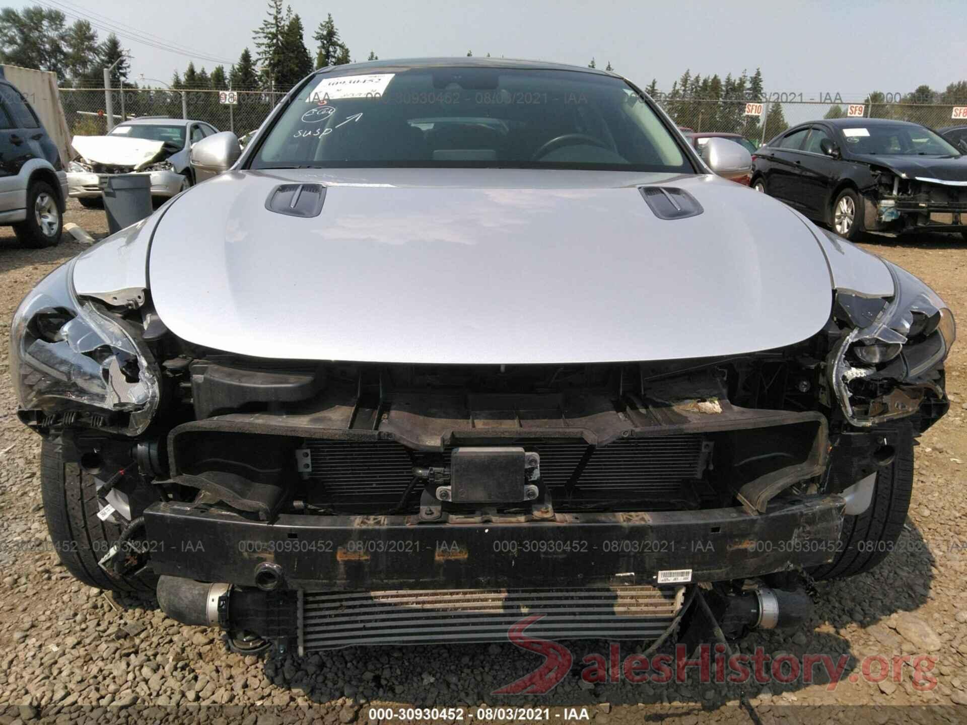 KNAE25LA0J6035280 2018 KIA STINGER