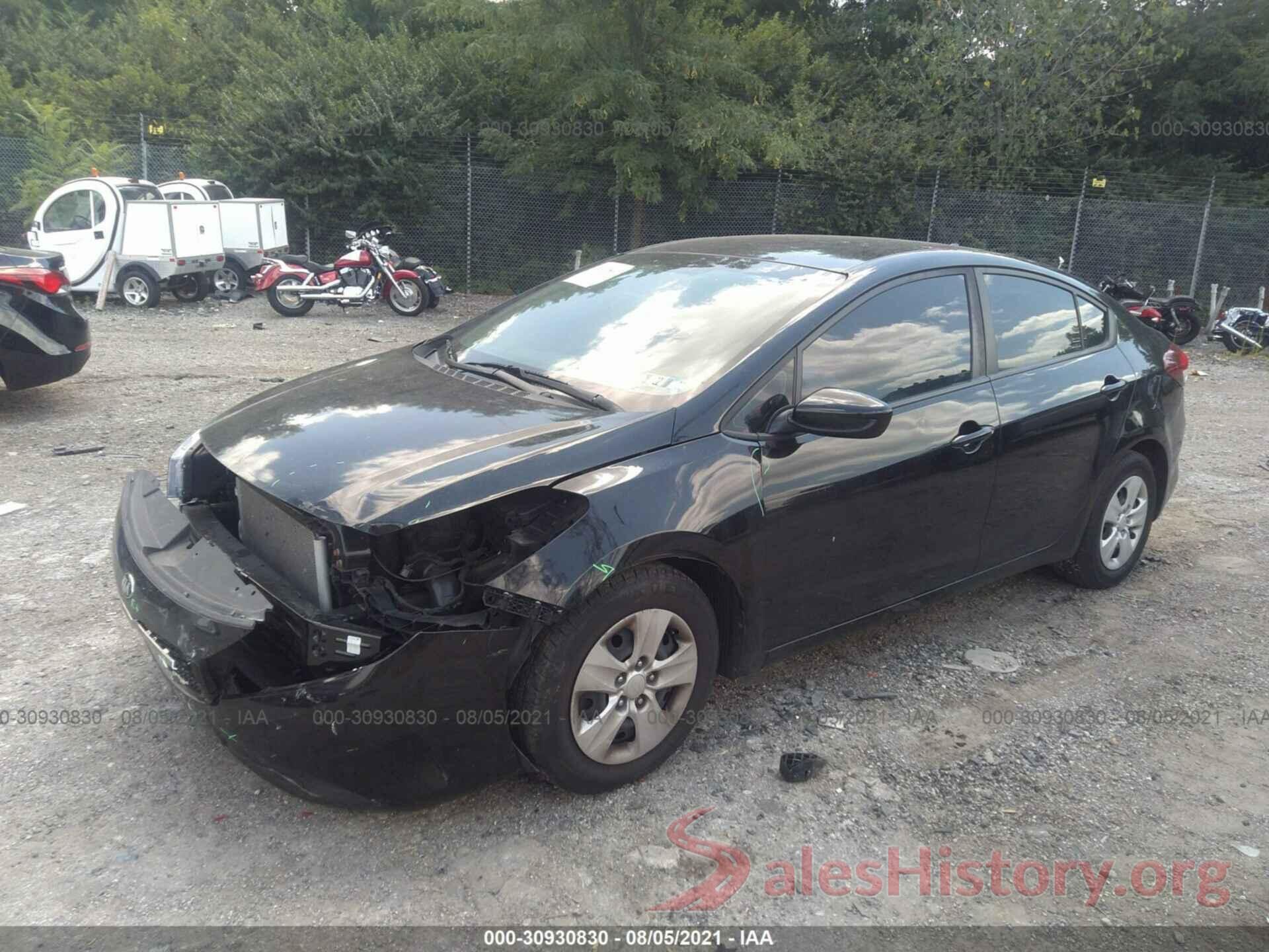 3KPFK4A75HE134545 2017 KIA FORTE