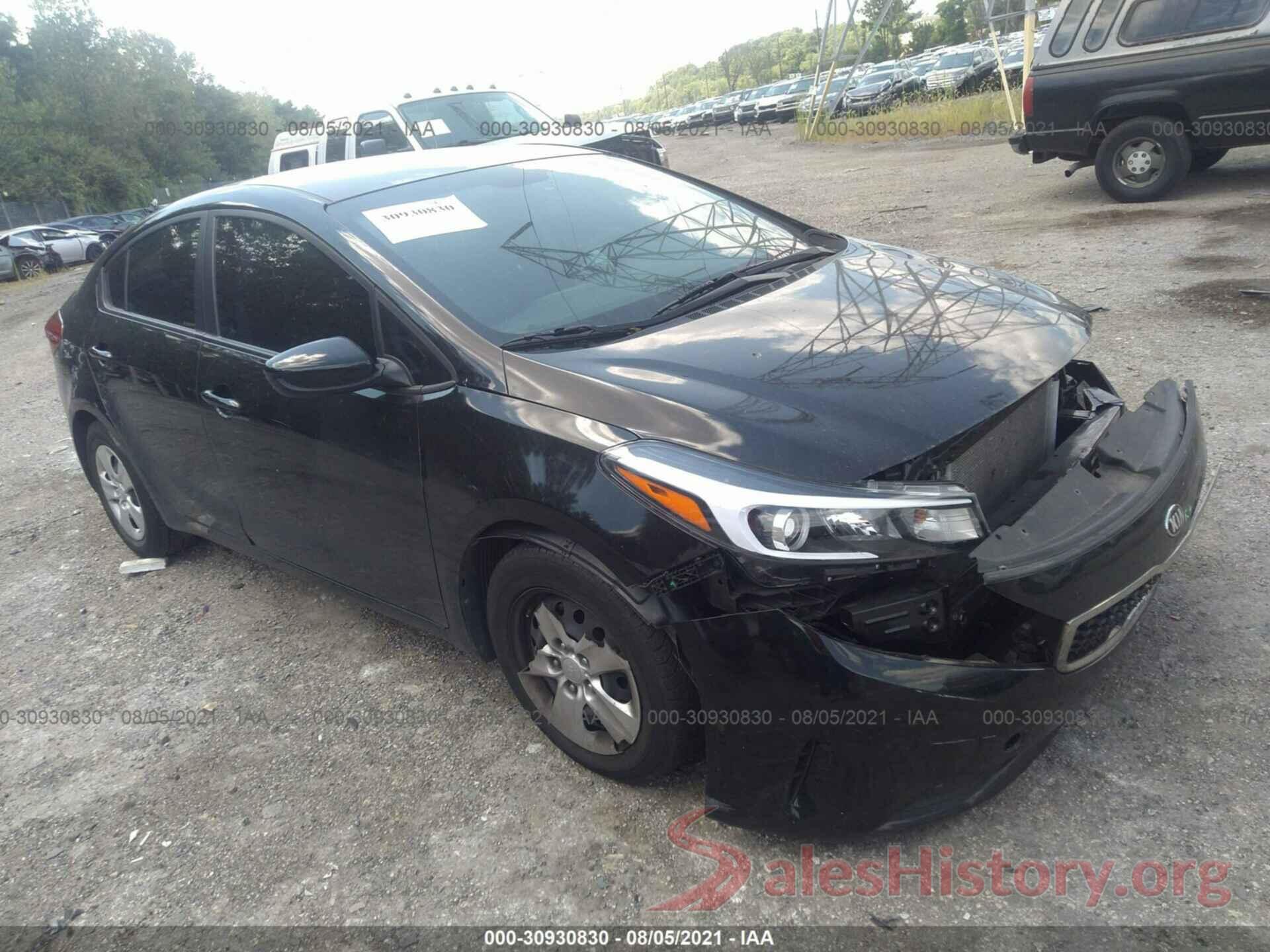 3KPFK4A75HE134545 2017 KIA FORTE