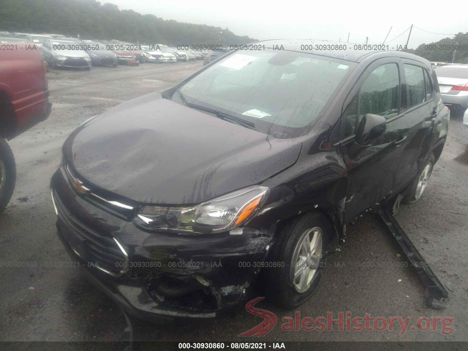 KL7CJNSB5LB077524 2020 CHEVROLET TRAX