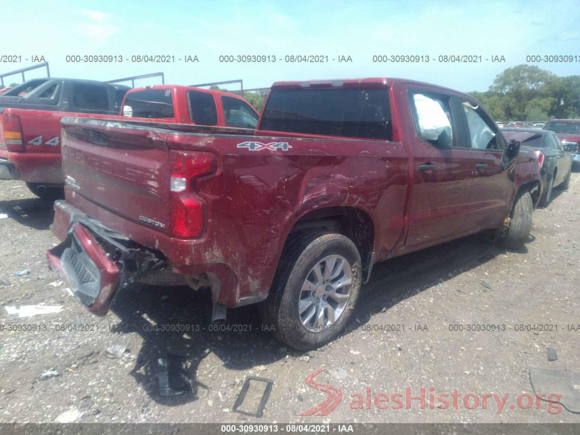 3GCPYBEK0LG269306 2020 CHEVROLET SILVERADO 1500