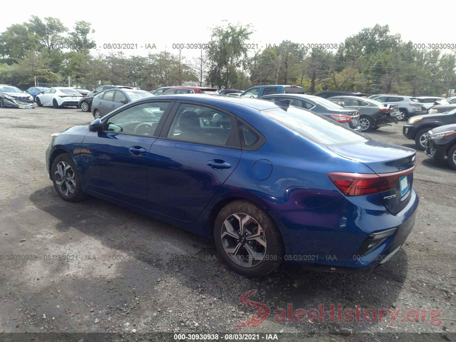 3KPF24AD1LE178993 2020 KIA FORTE