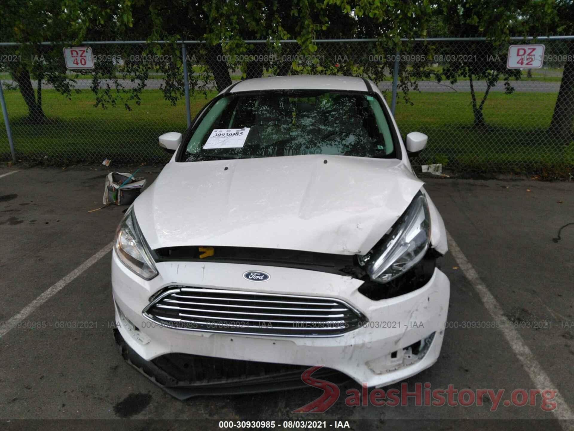 1FADP3N25GL321264 2016 FORD FOCUS