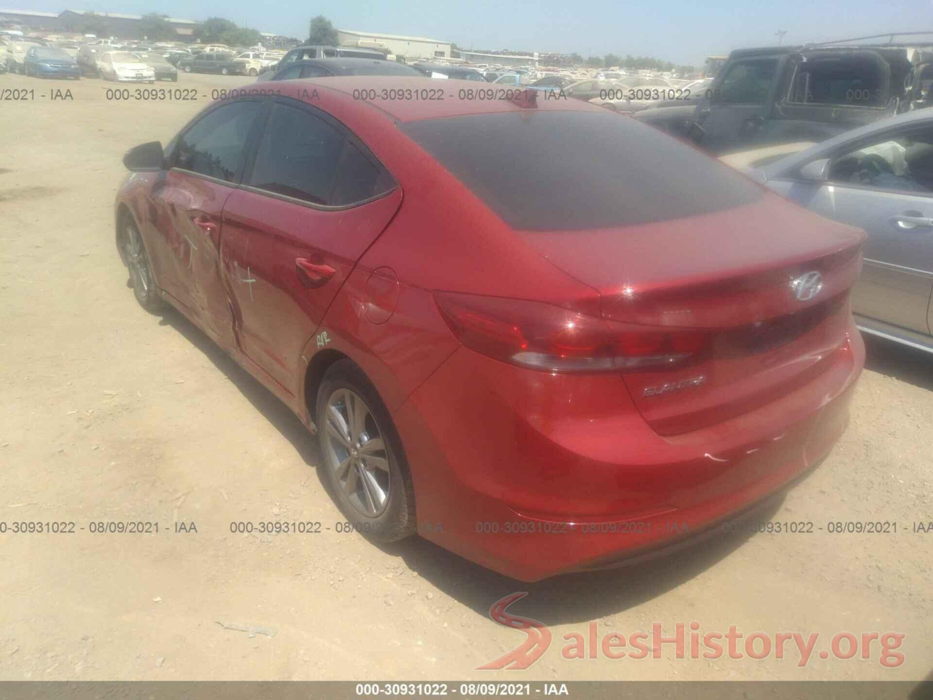 KMHD84LF7HU195368 2017 HYUNDAI ELANTRA