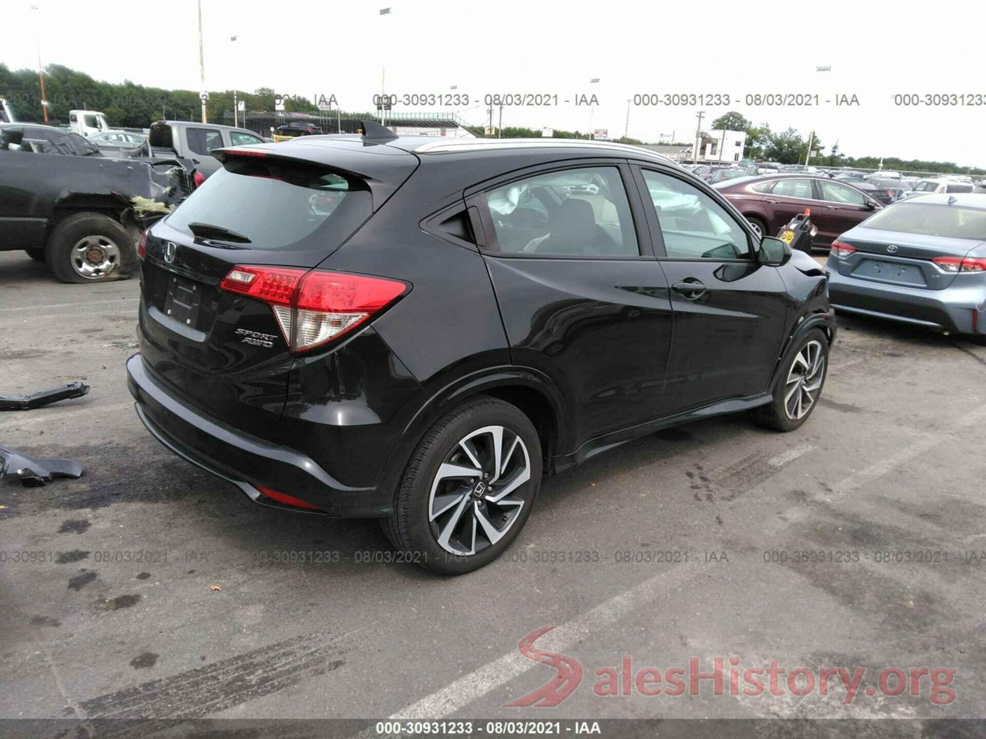 3CZRU6H10KG705918 2019 HONDA HR-V