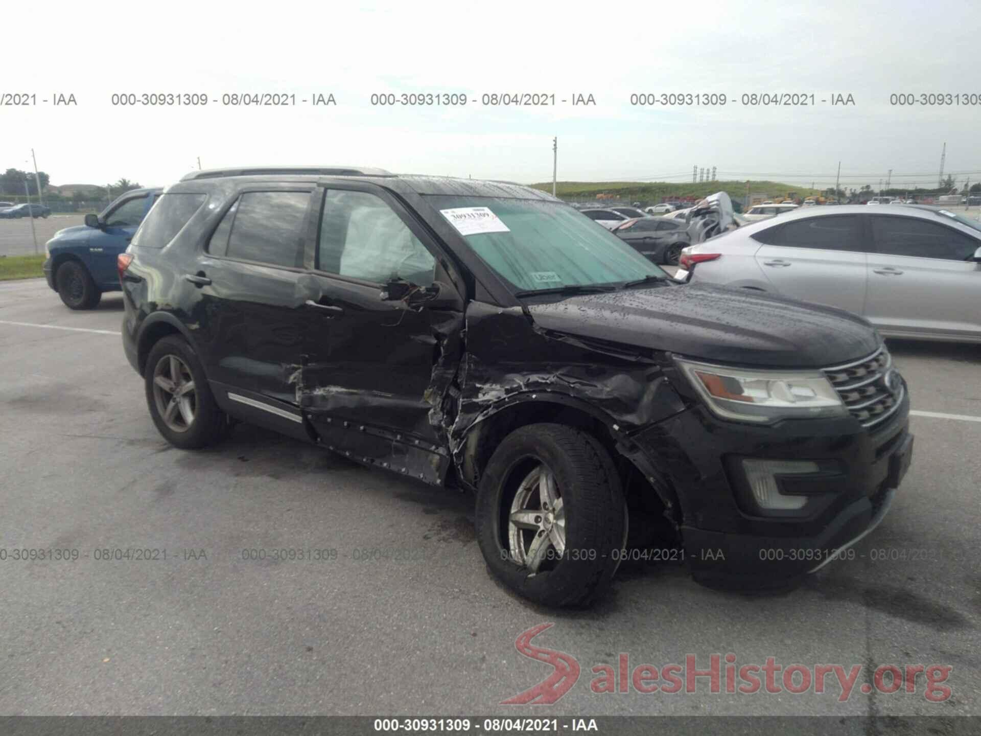 1FM5K8D81HGA72516 2017 FORD EXPLORER