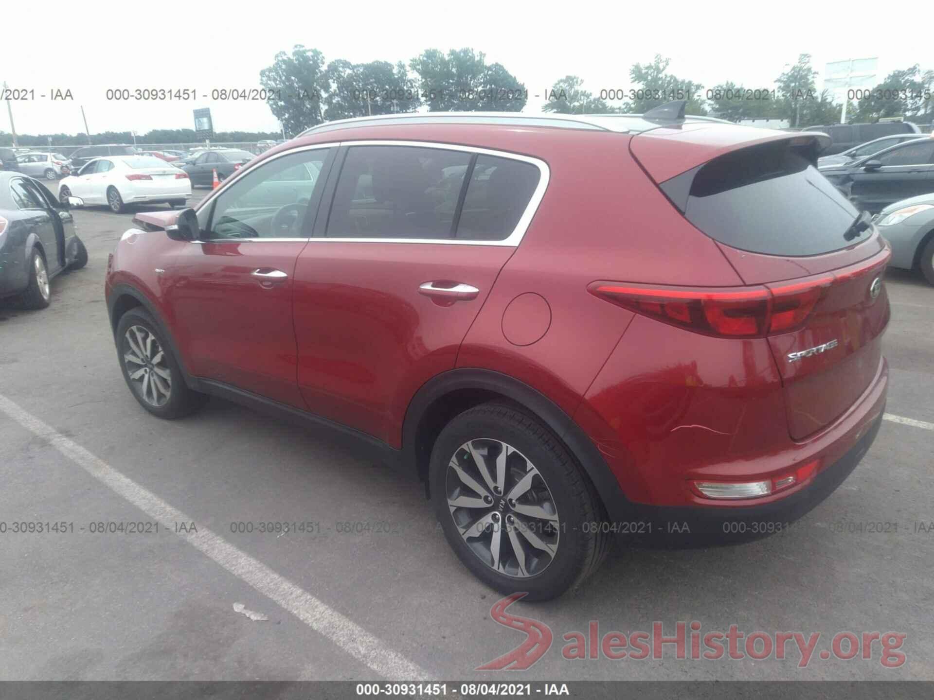 KNDPNCAC0H7154284 2017 KIA SPORTAGE