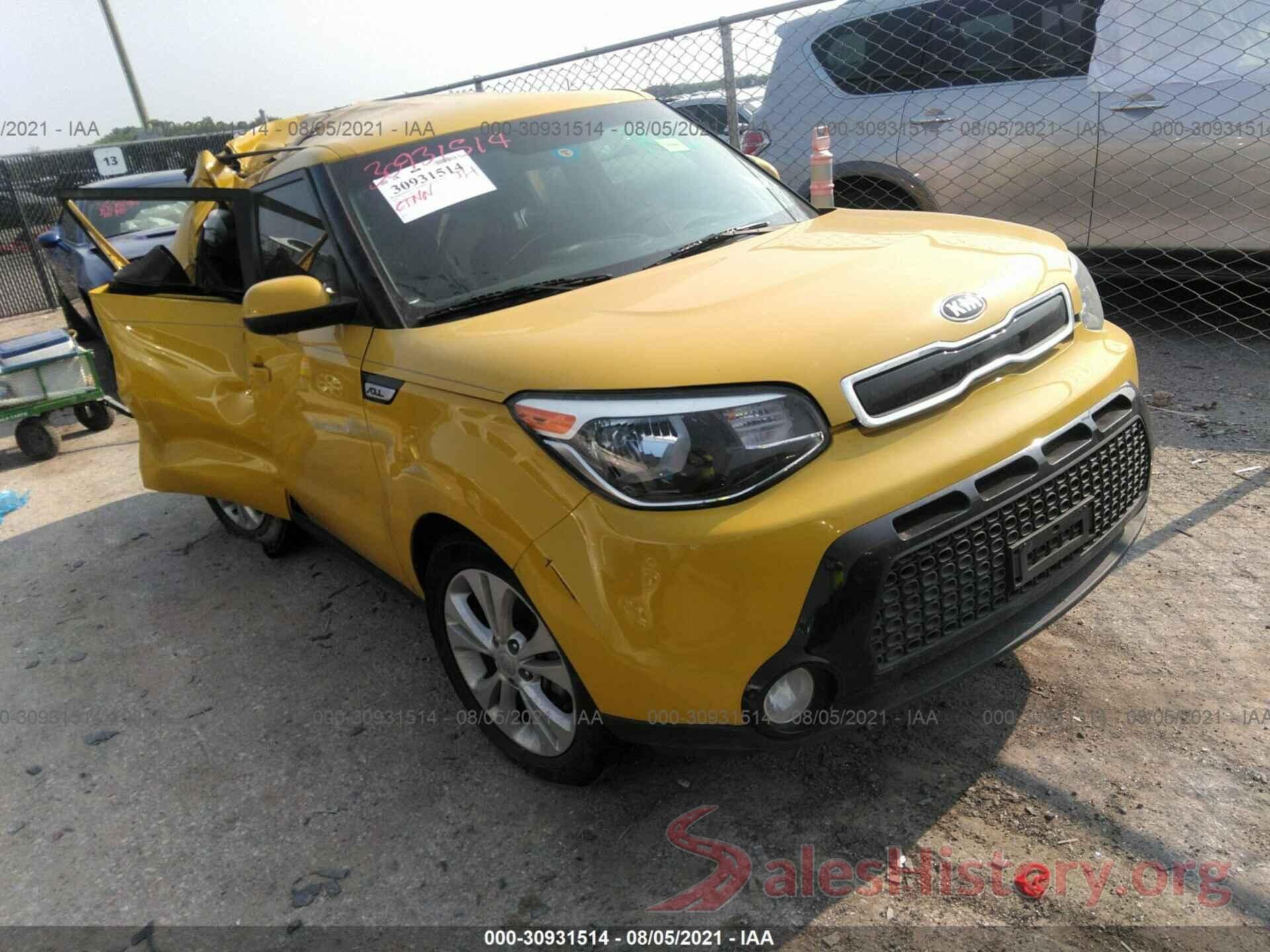 KNDJP3A57G7281307 2016 KIA SOUL