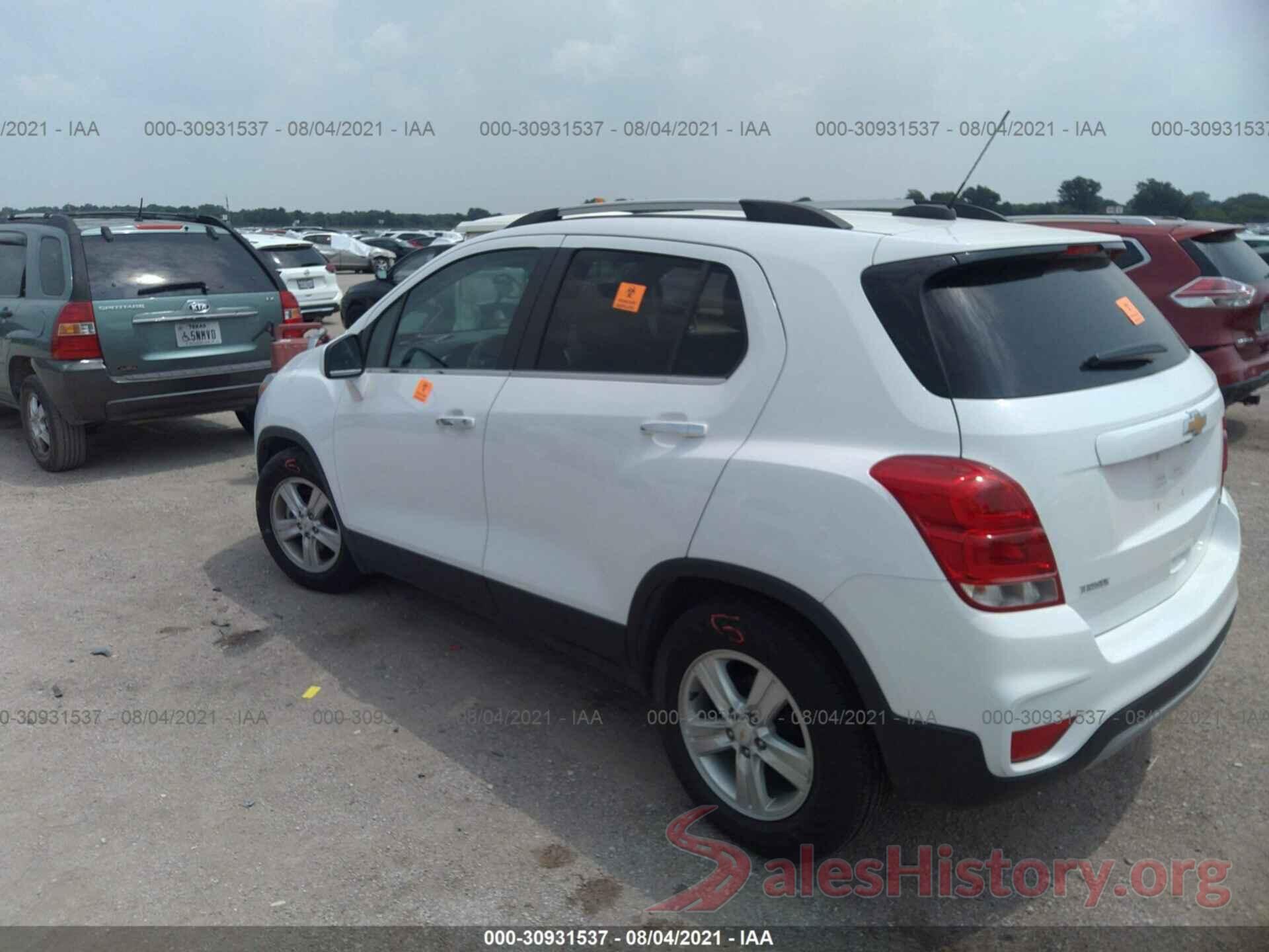 KL7CJLSB6KB954010 2019 CHEVROLET TRAX