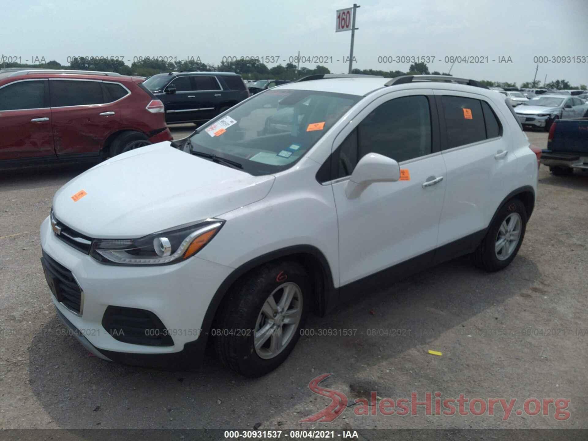 KL7CJLSB6KB954010 2019 CHEVROLET TRAX