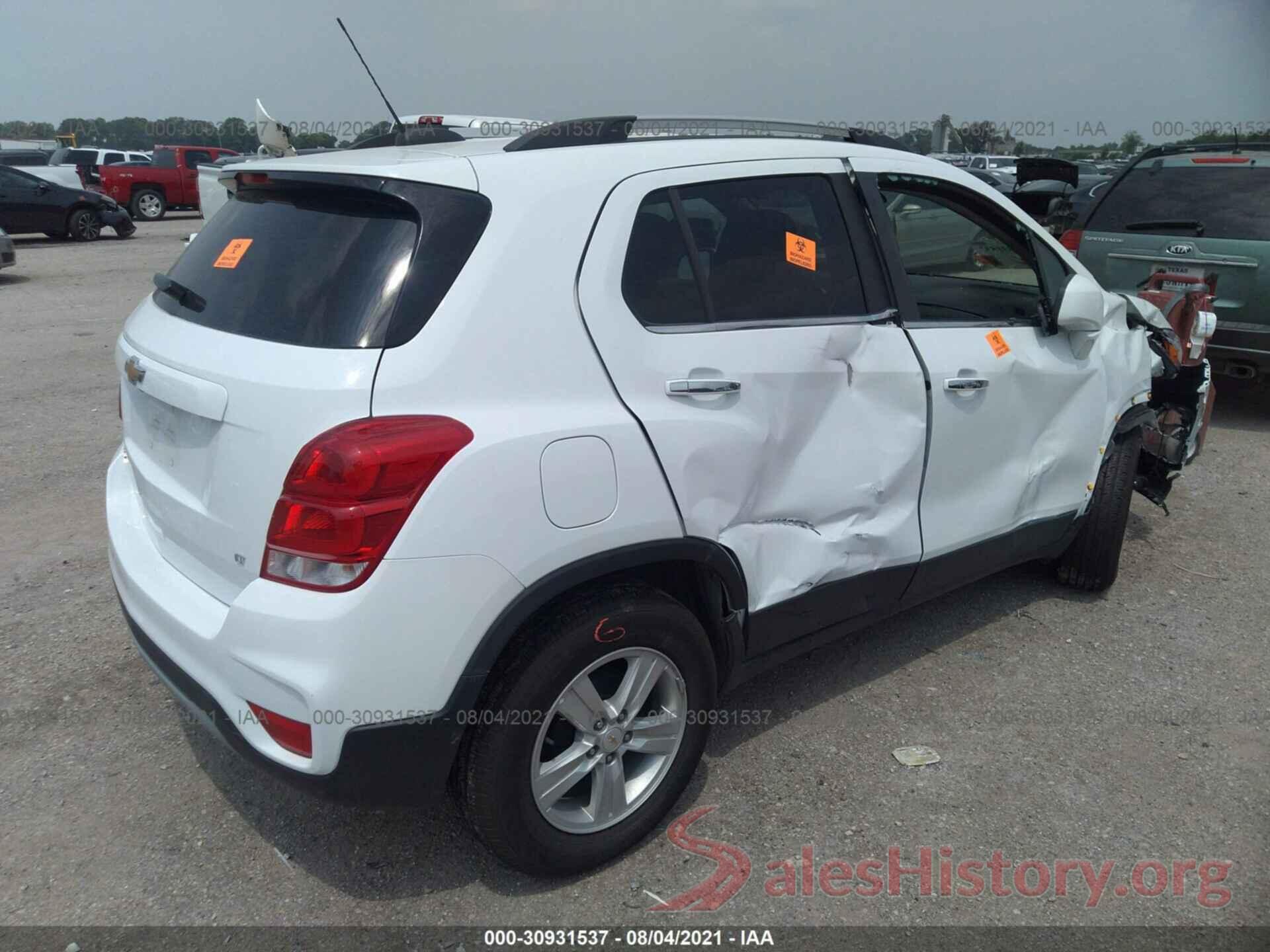 KL7CJLSB6KB954010 2019 CHEVROLET TRAX