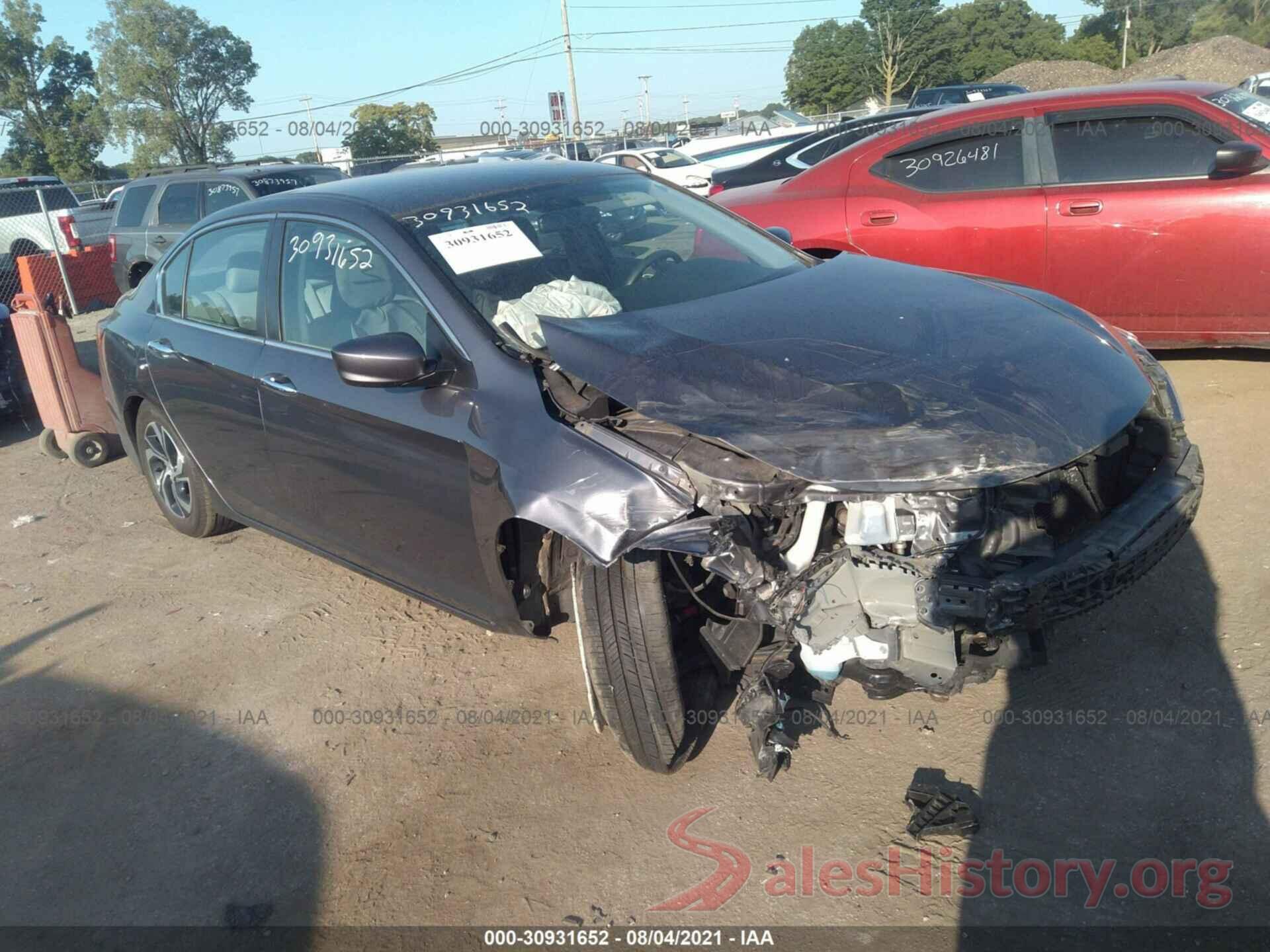 1HGCR2F31HA126343 2017 HONDA ACCORD SEDAN