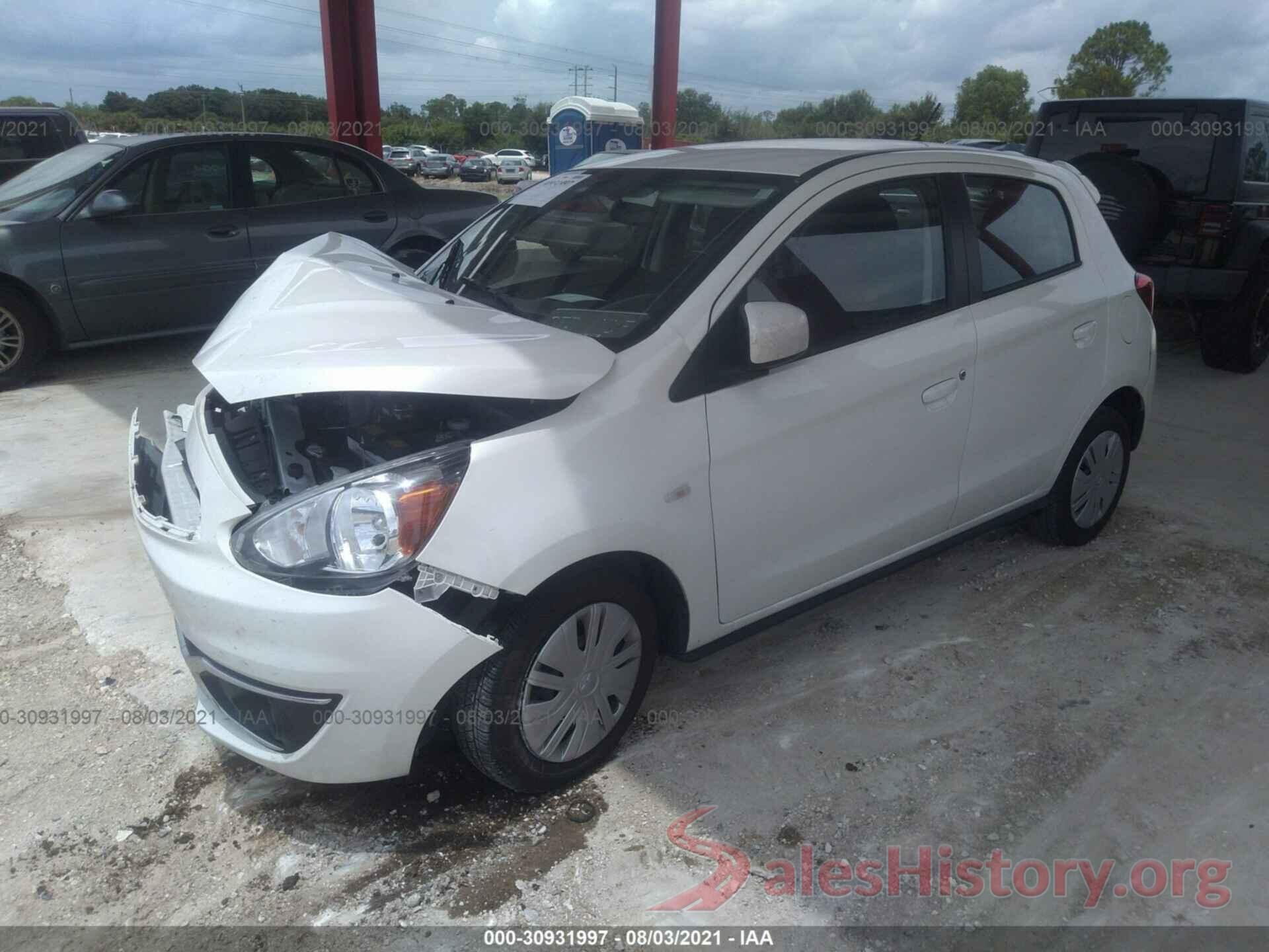 ML32A3HJ1LH005639 2020 MITSUBISHI MIRAGE