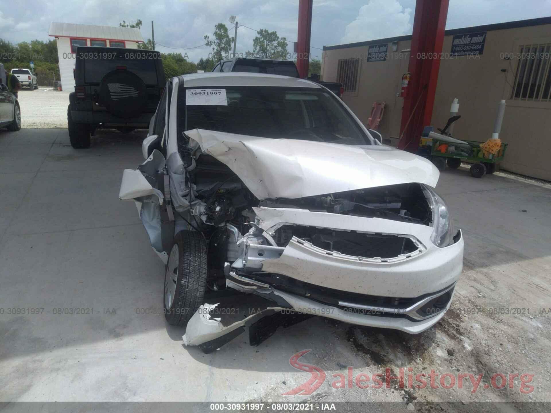 ML32A3HJ1LH005639 2020 MITSUBISHI MIRAGE