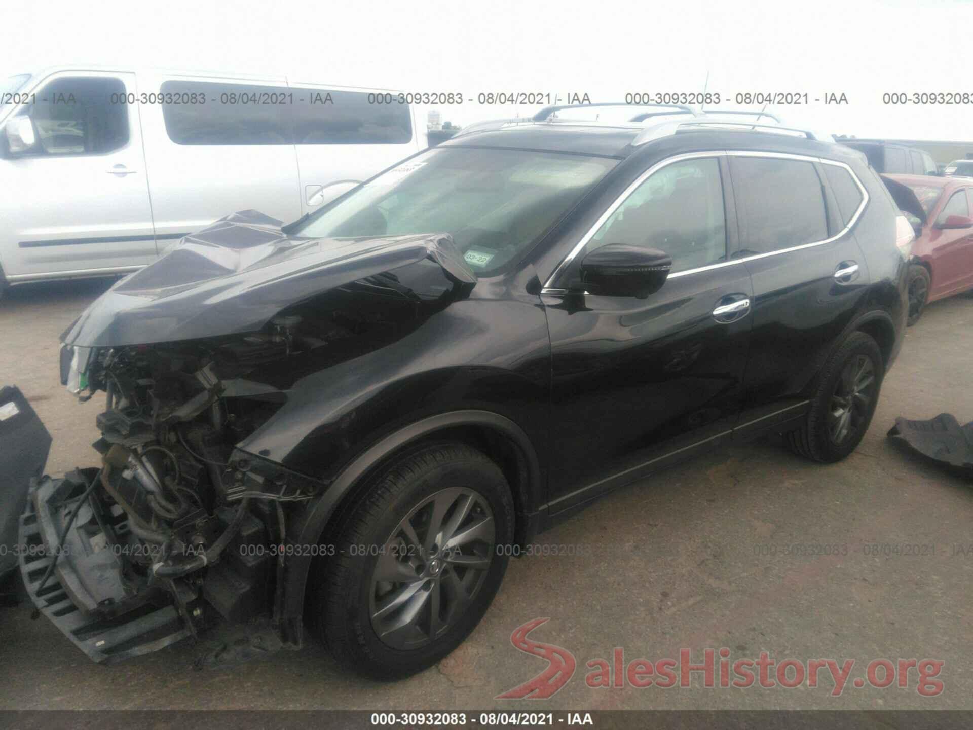 5N1AT2MT8GC835957 2016 NISSAN ROGUE